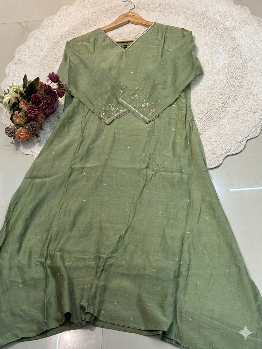 MZ2518-Designer Mul chanderi suit
