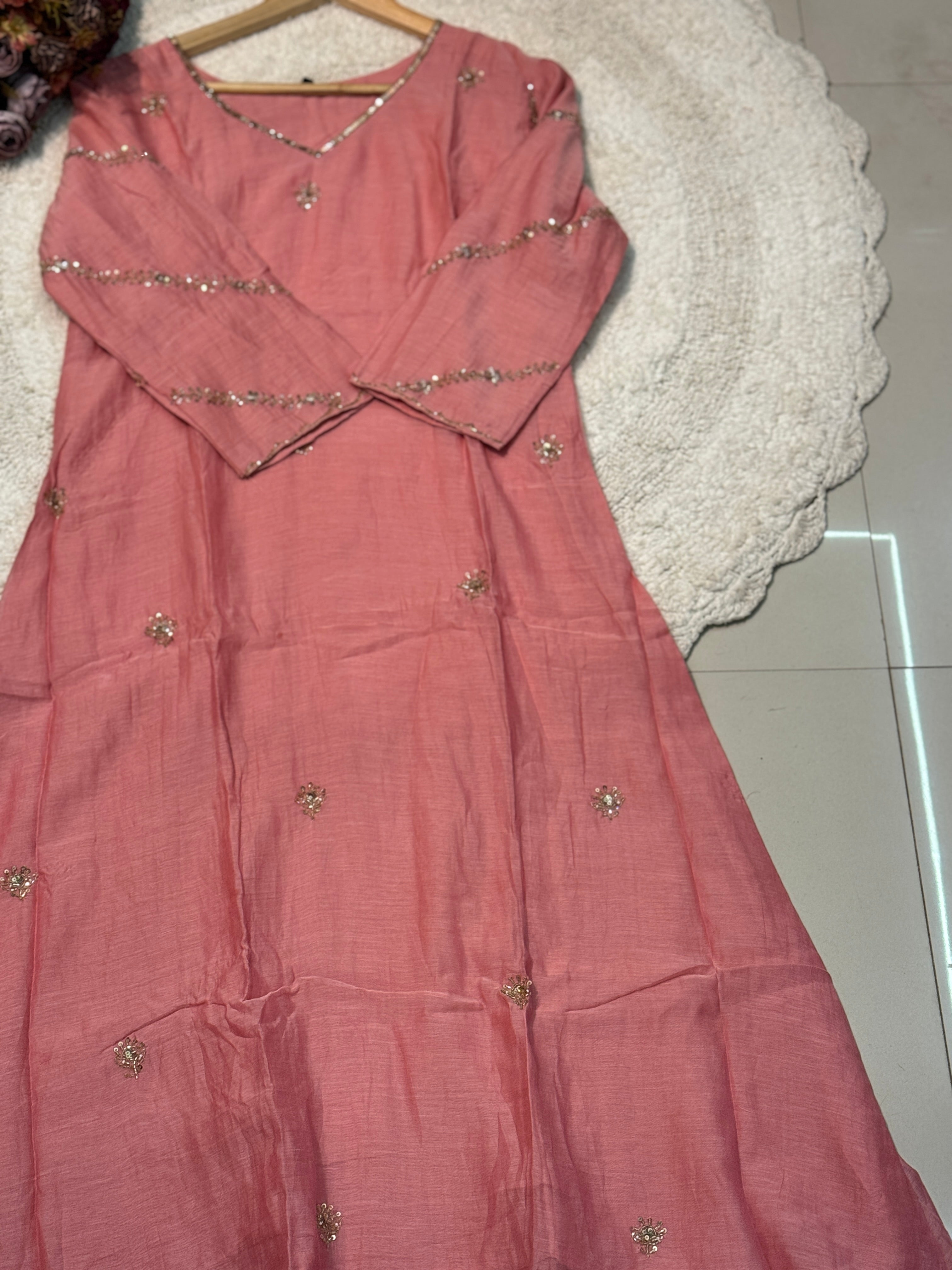 MZ2499-Designer Mul chanderi suit
