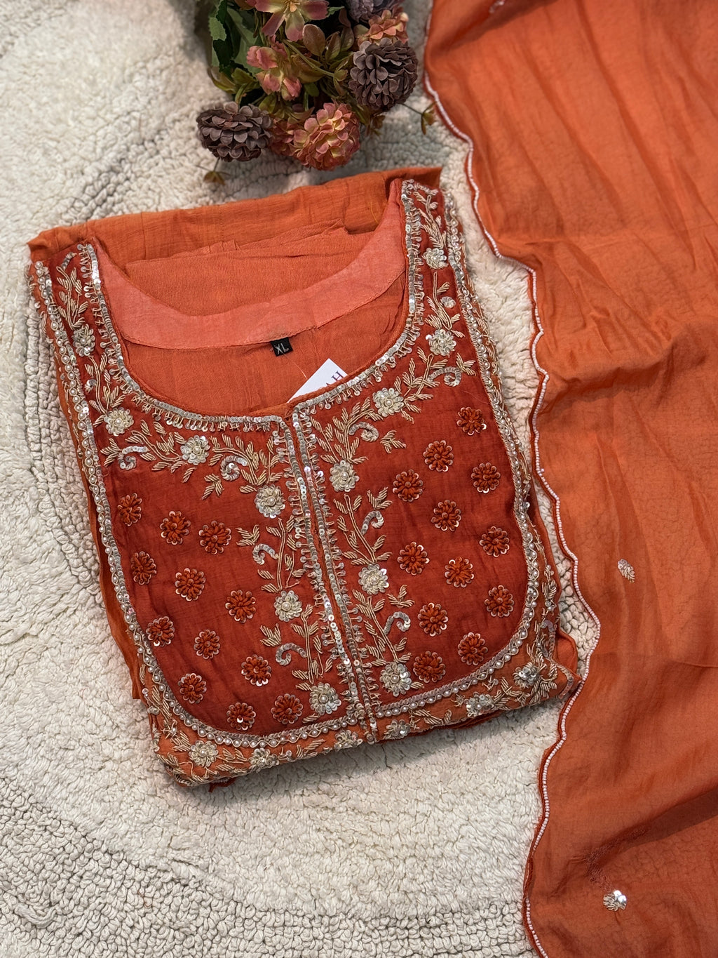 MZ267-Designer Mulchanderi suit
