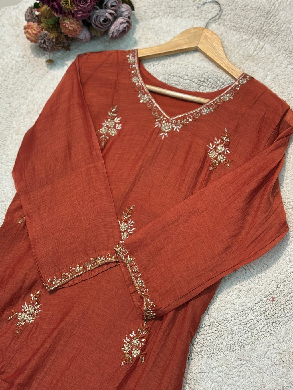 MZ2493-Designer mulchanderi suit