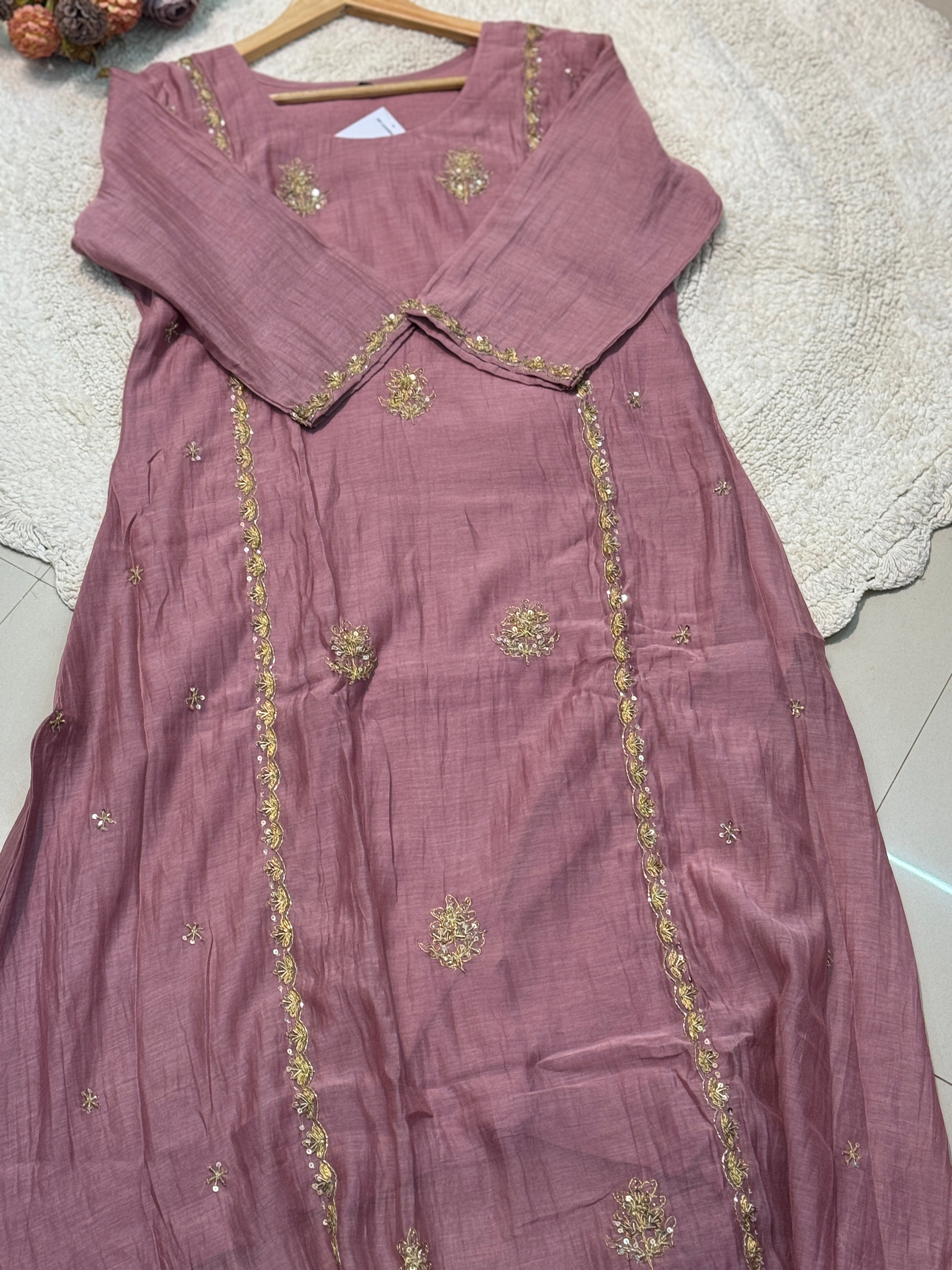 MZ276-Designer Mulchanderi suit