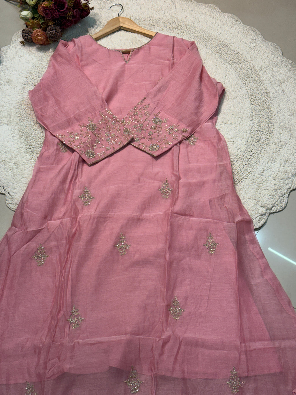 MZ2501-Designer Mulchanderi suit