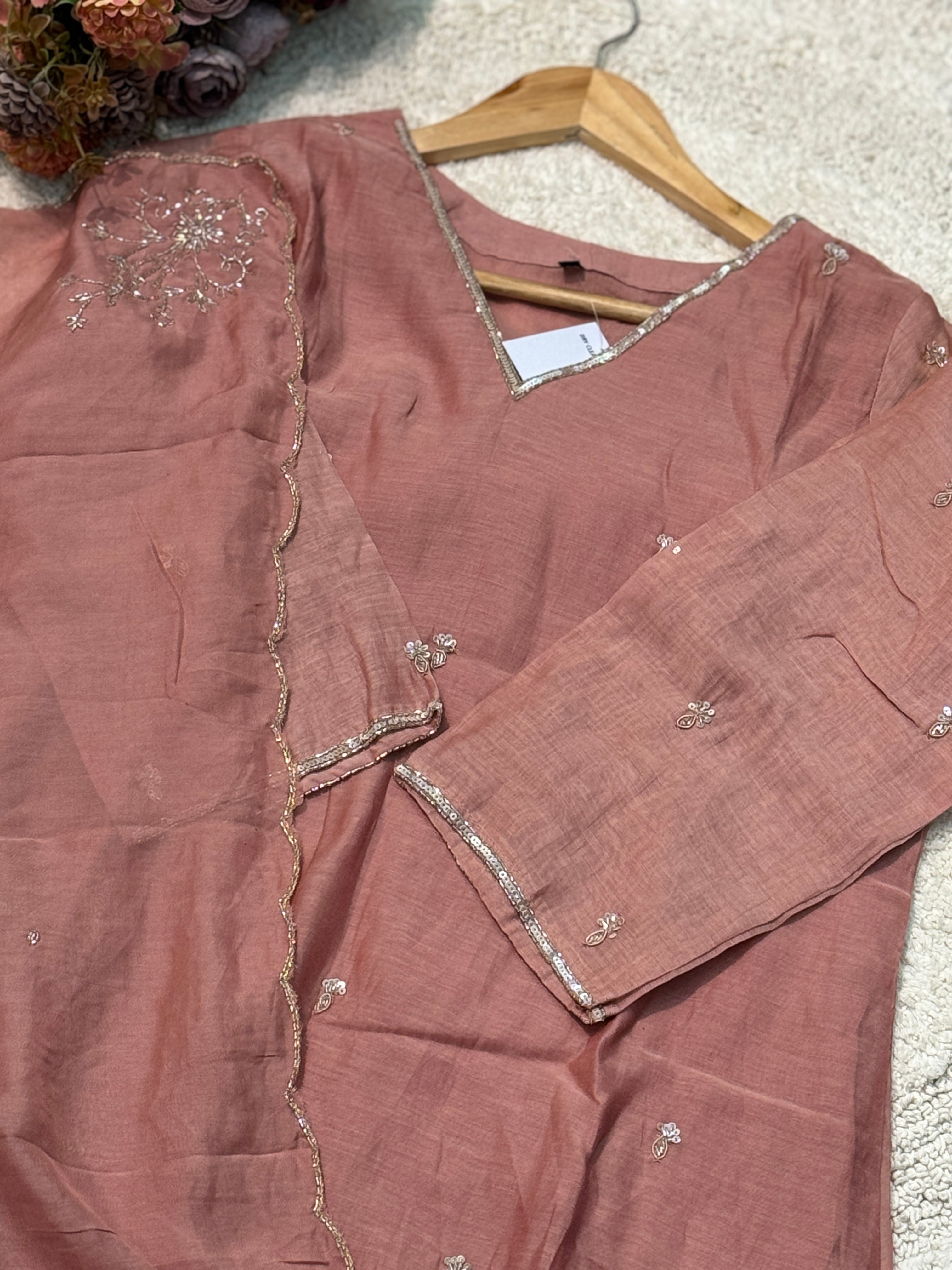 MZ2488-Designer Mulchanderi suit