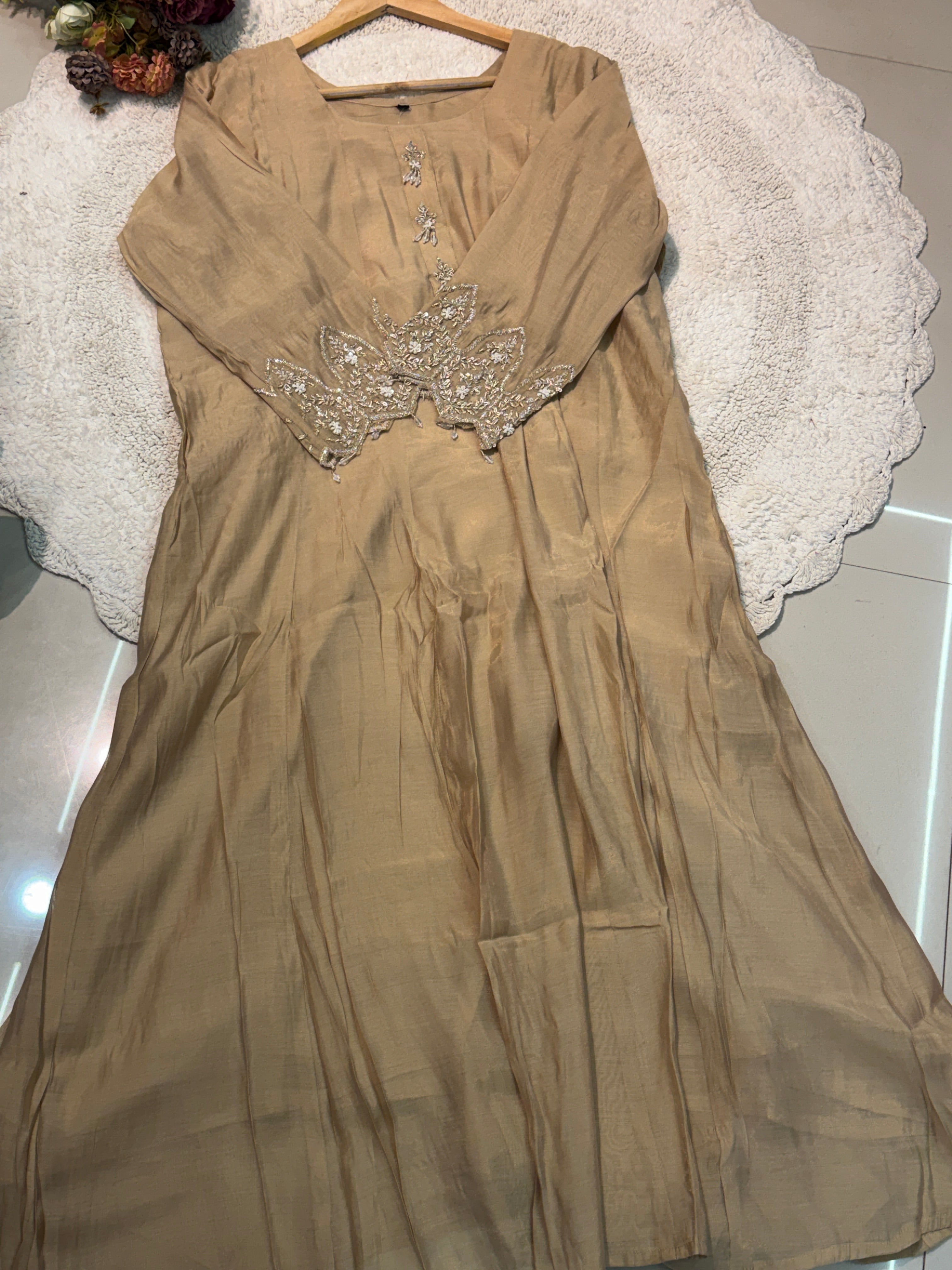 MZ2503- Designer Mul chanderi suit