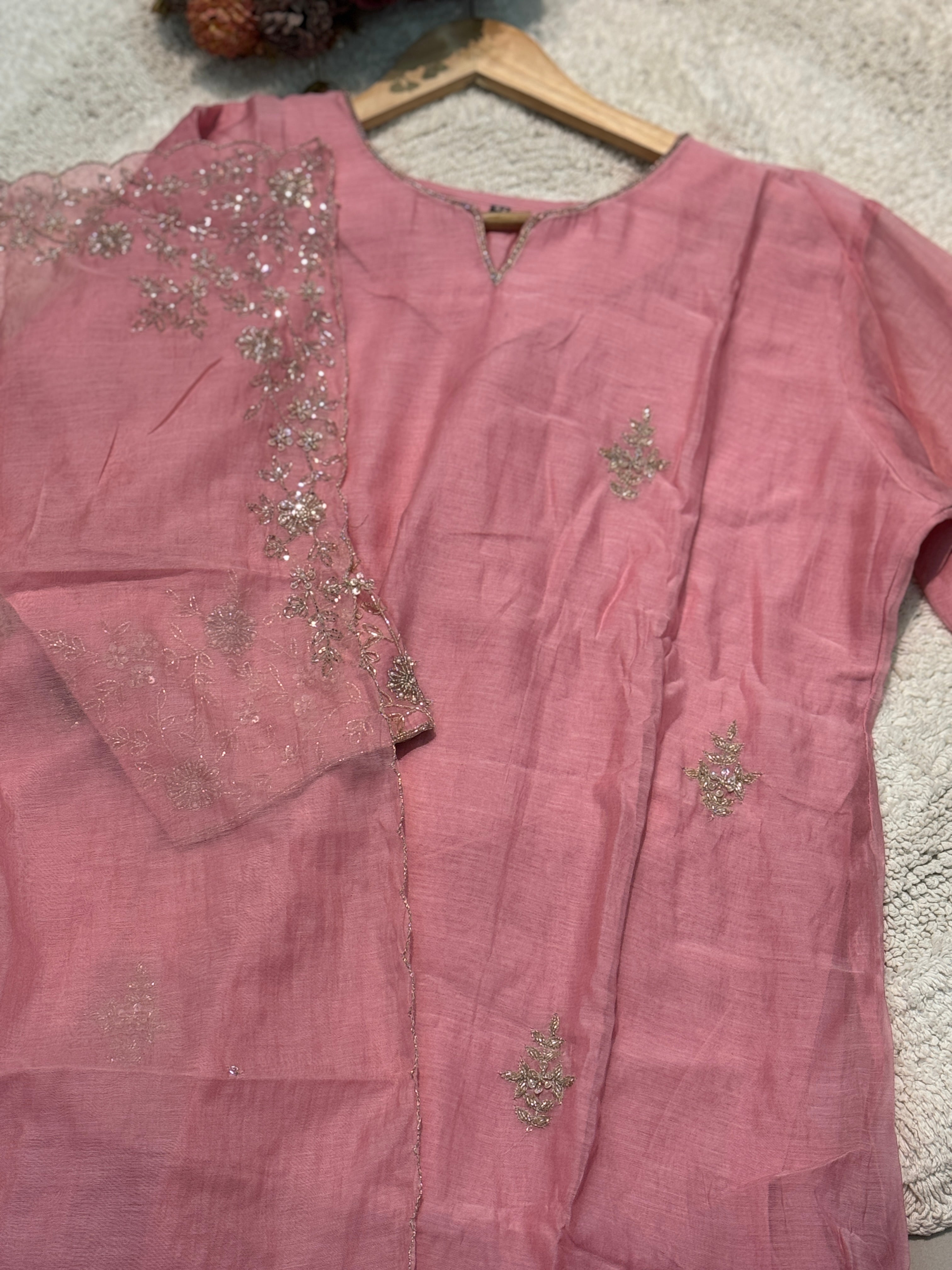 MZ2501-Designer Mulchanderi suit