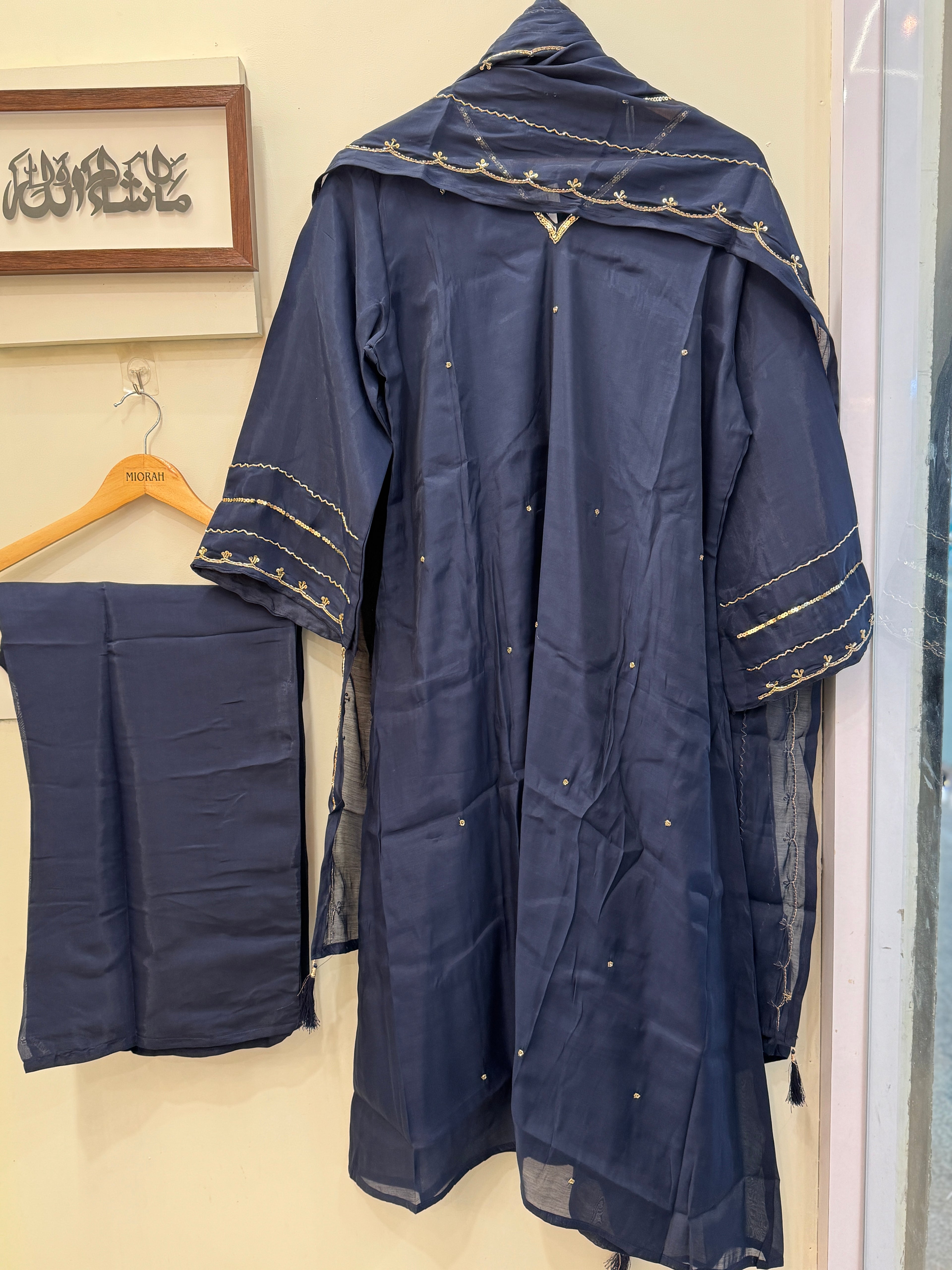 MZ2500- Designer silk suit