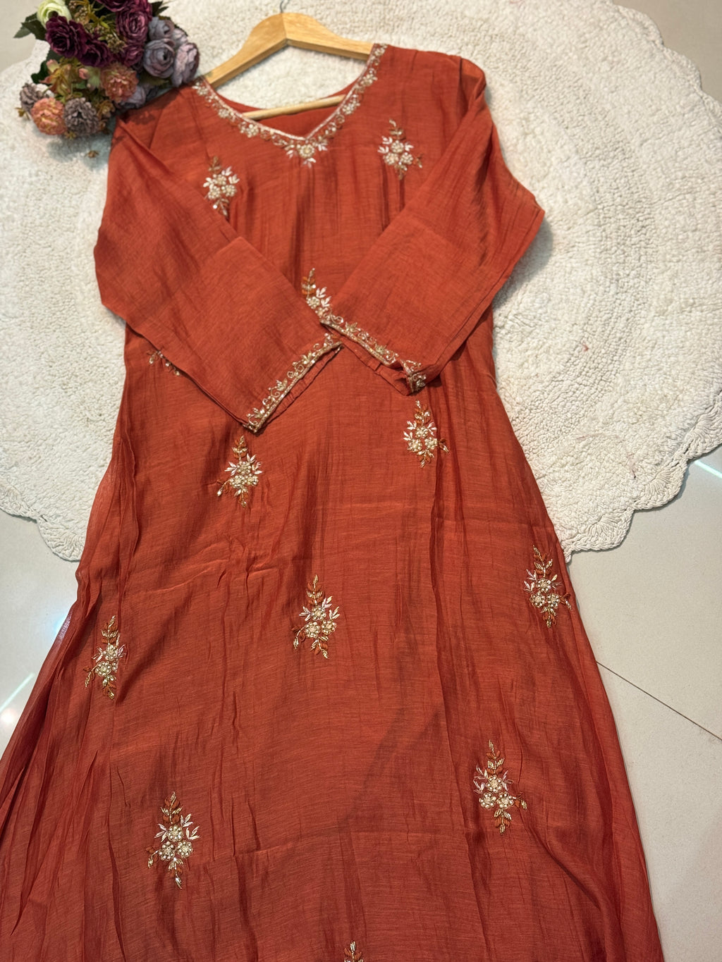 MZ2493-Designer mulchanderi suit
