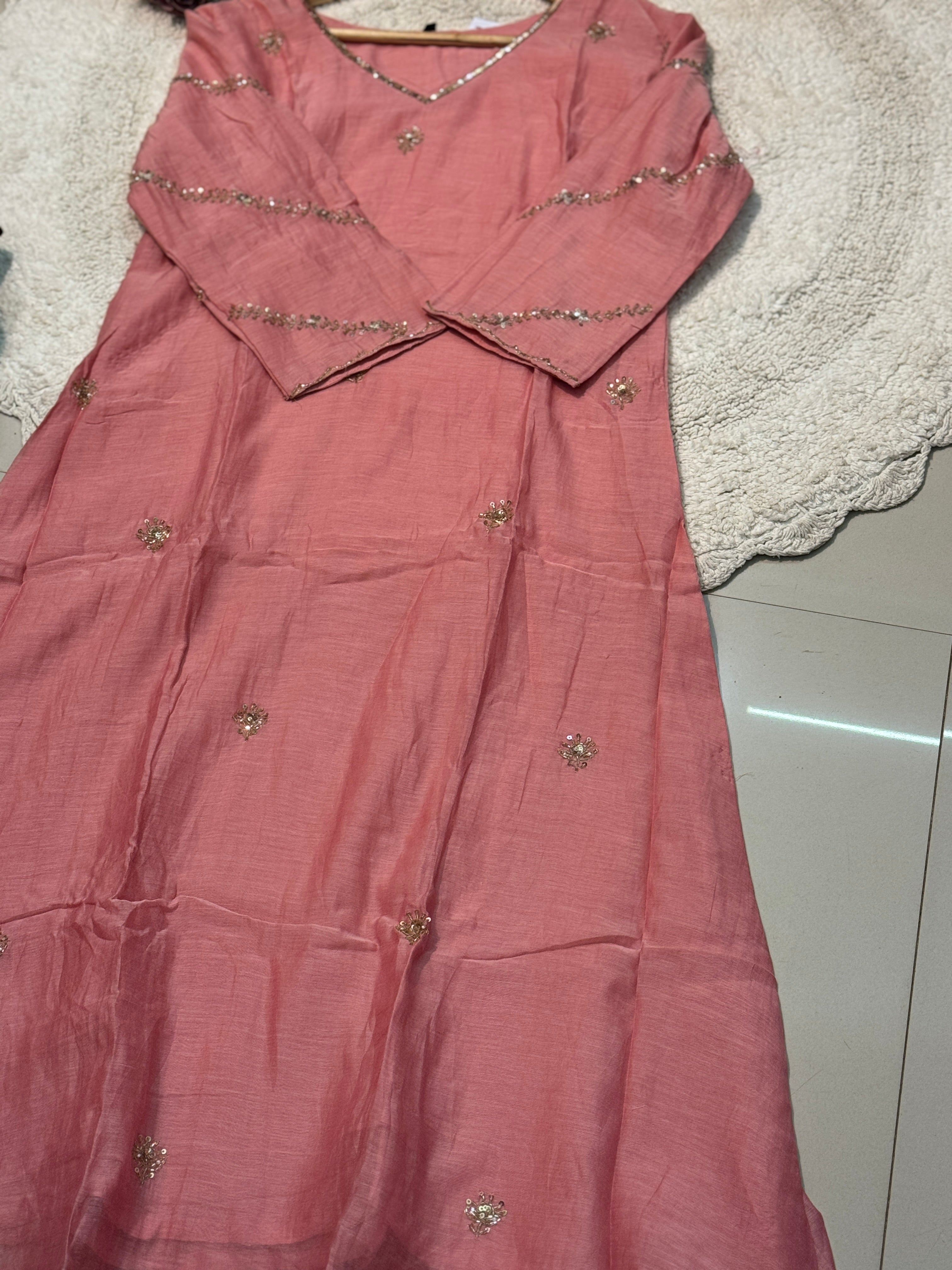 MZ2499-Designer Mul chanderi suit