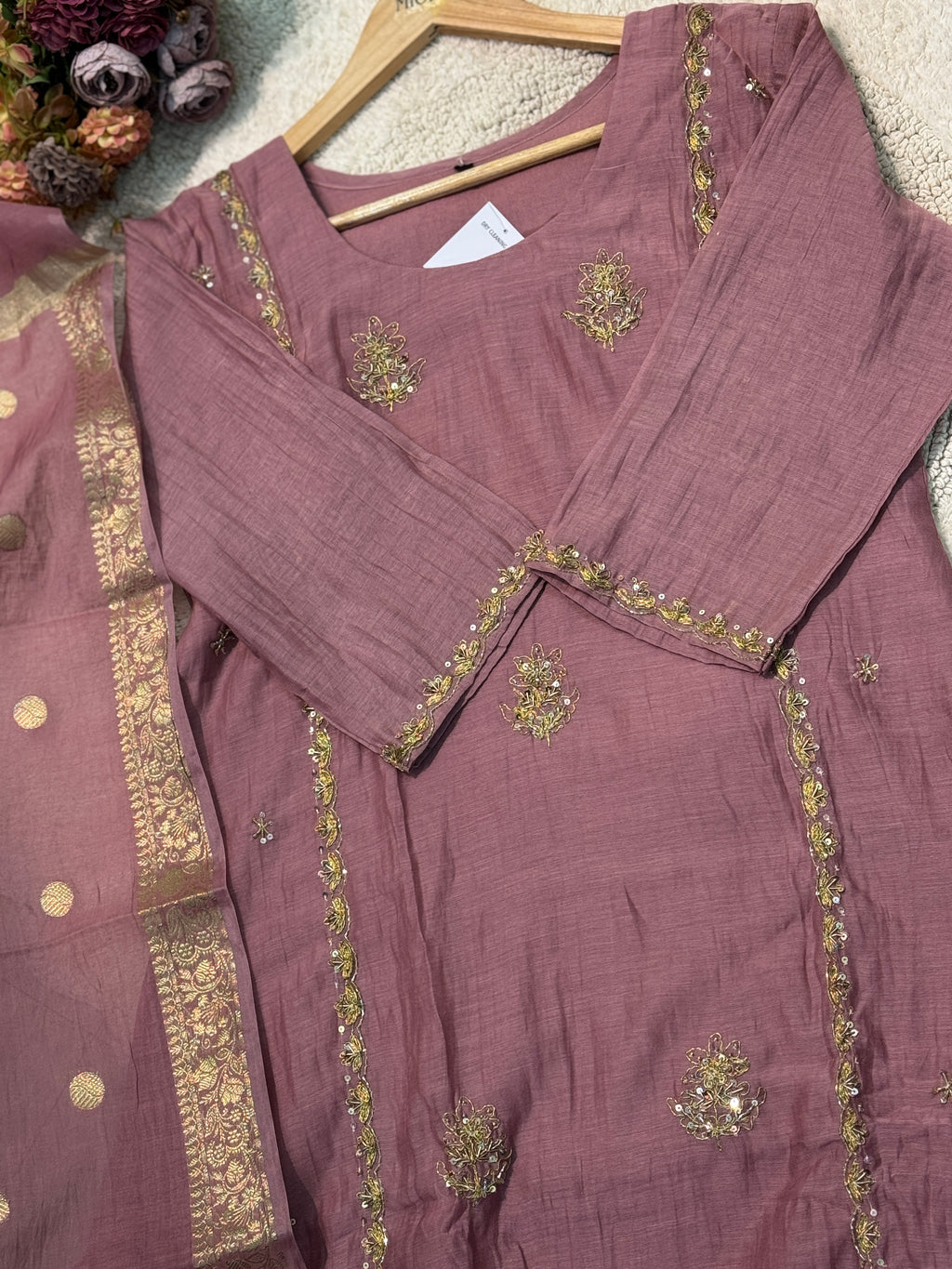 MZ276-Designer Mulchanderi suit