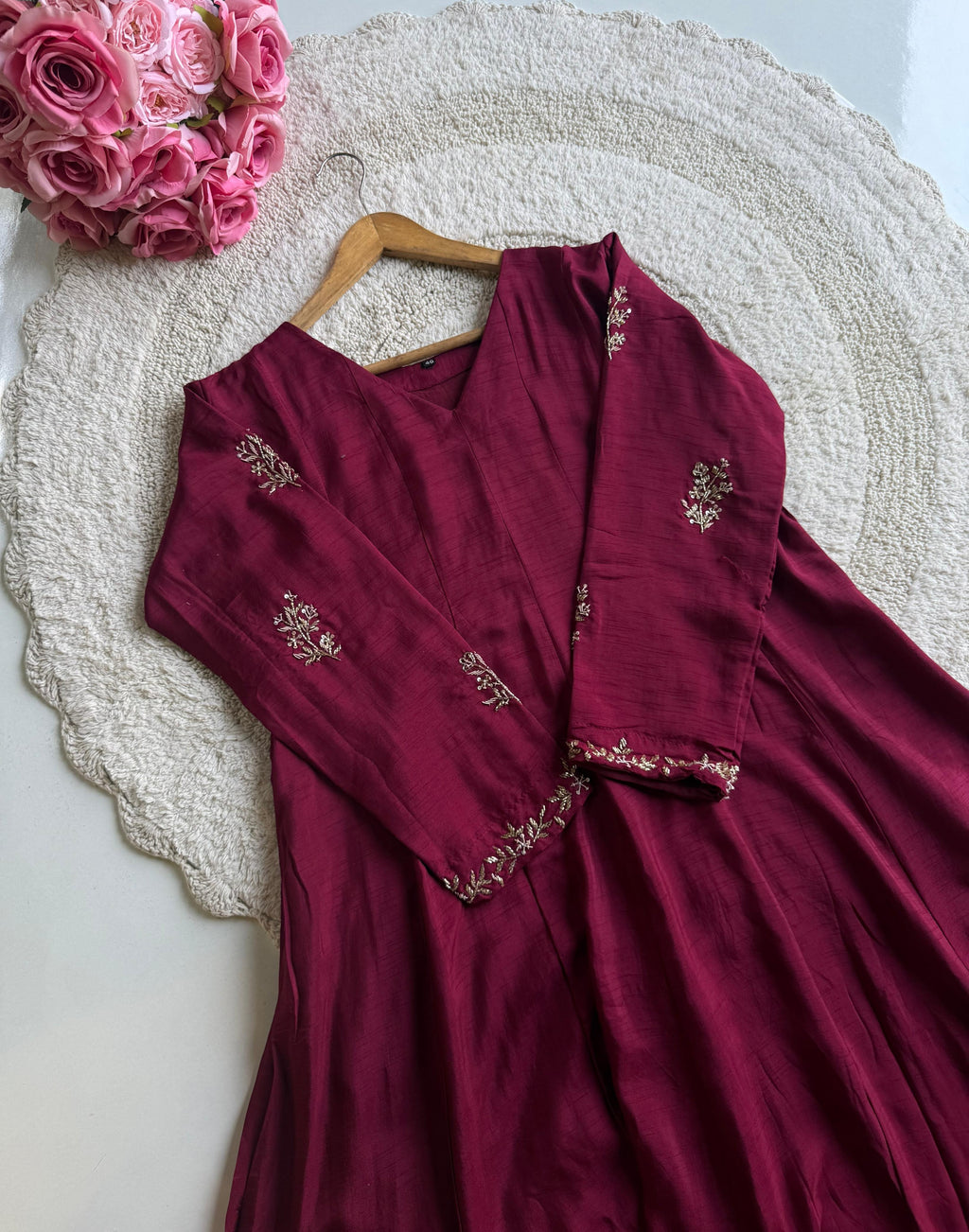 MZ2505-Designer Mul chanderi suit