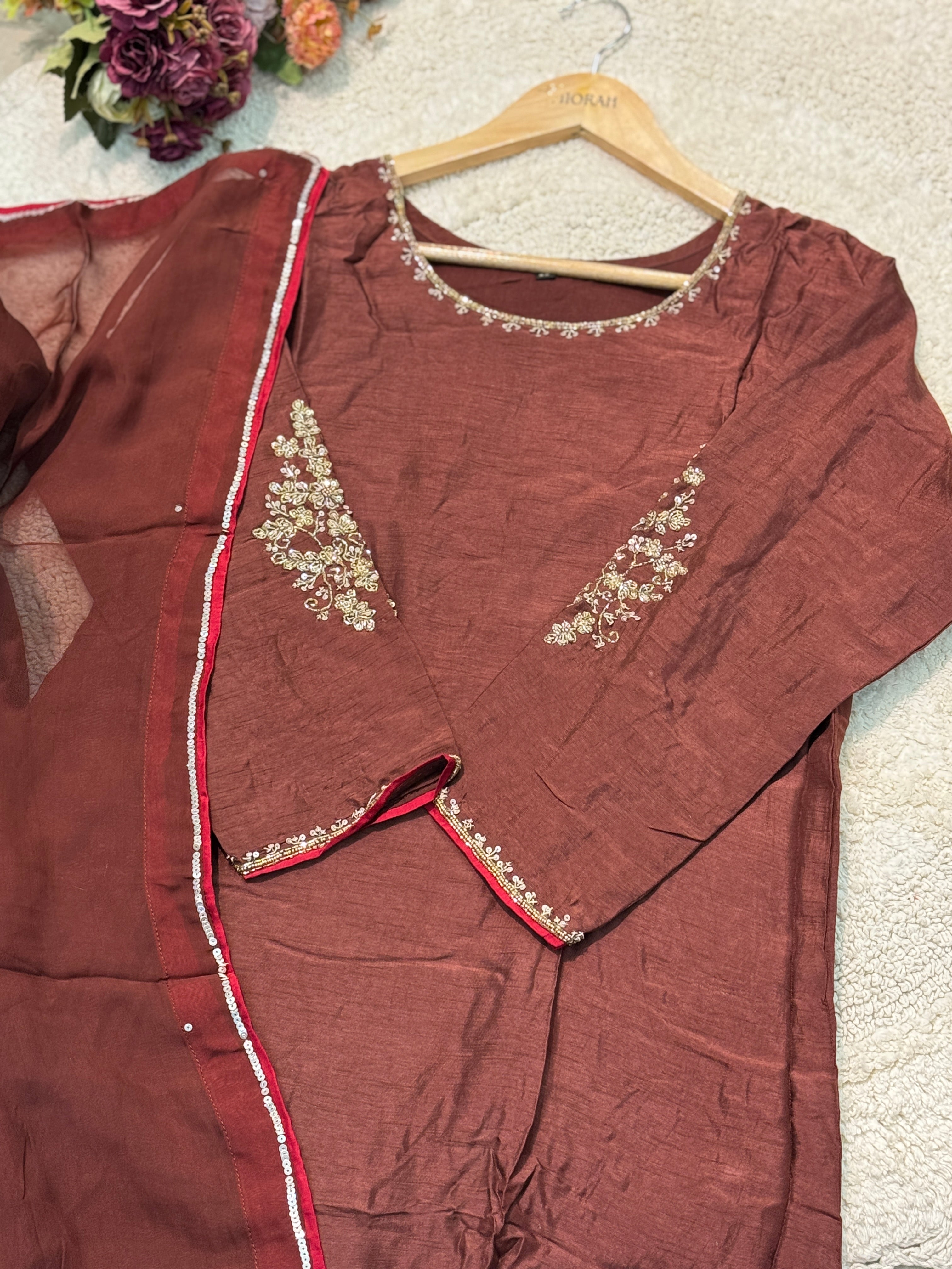 MZ2493-Designer silk suit