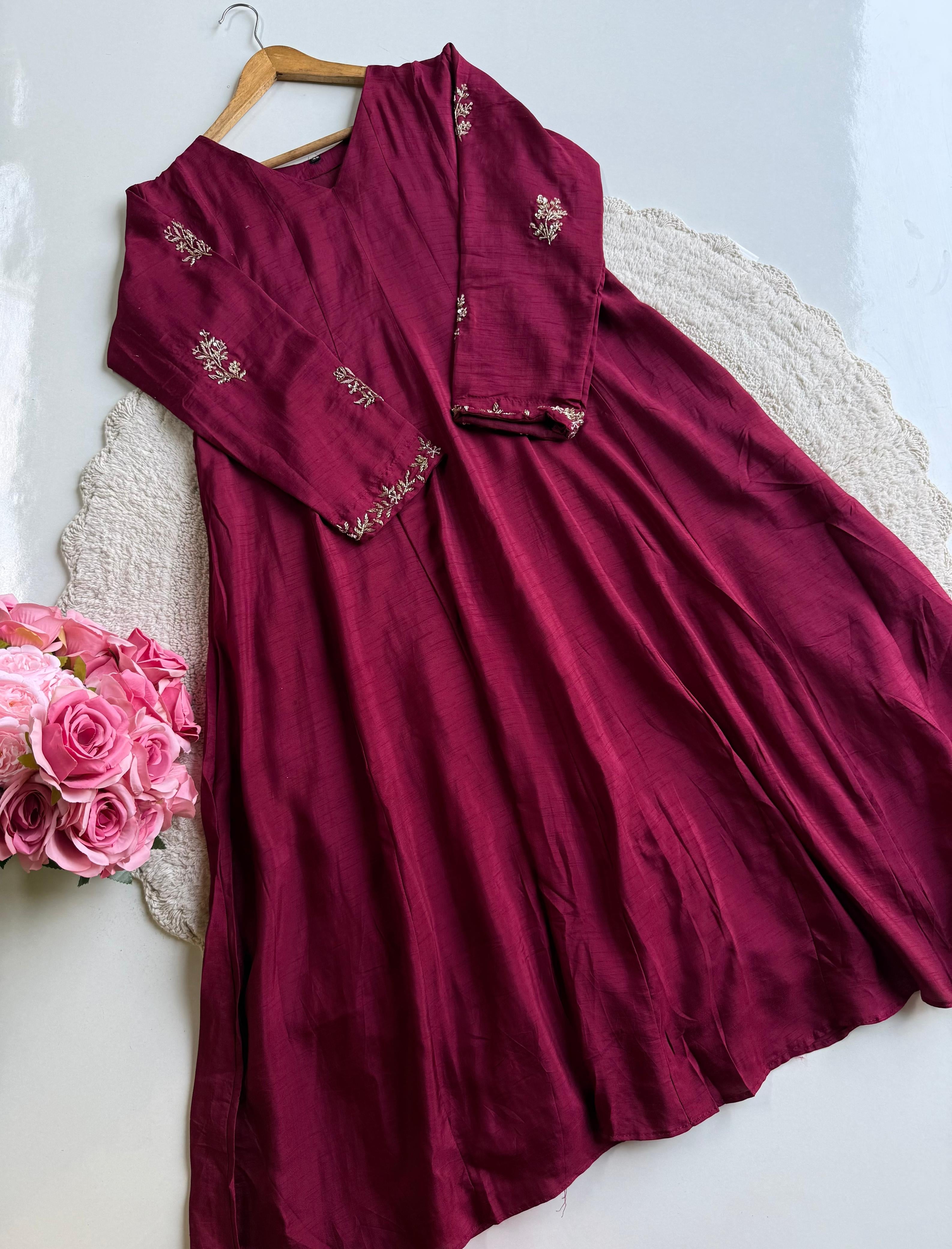 MZ2505-Designer Mul chanderi suit