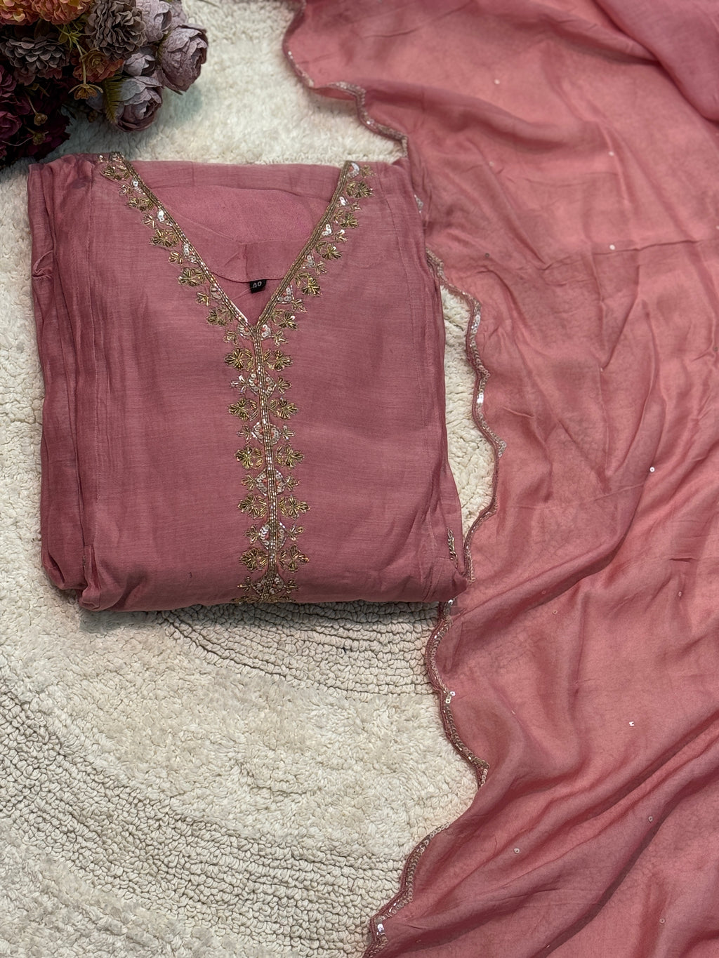 MZ249-Designer Mulchanderi suit