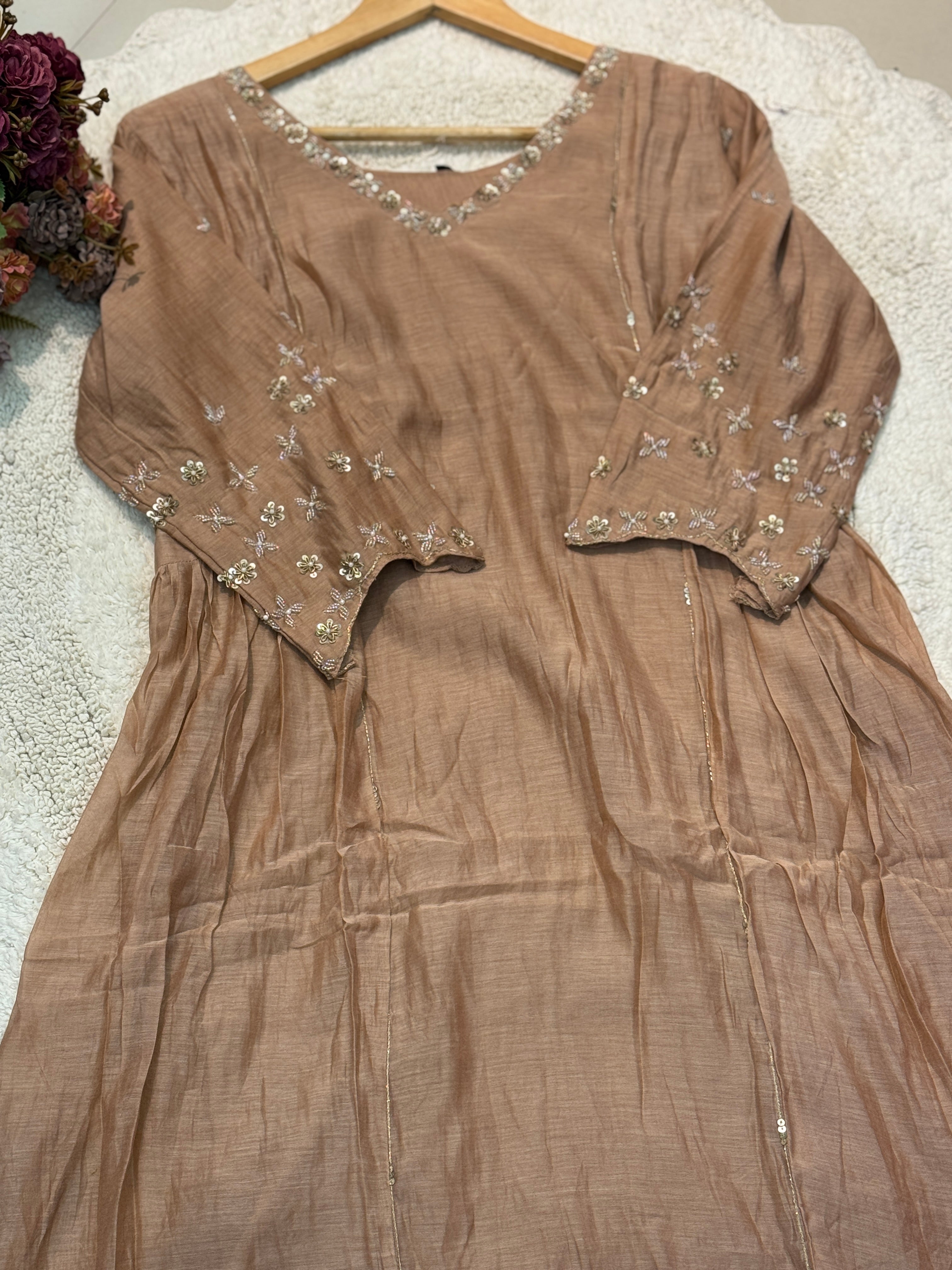 MZ247-Mulchanderi designer suit