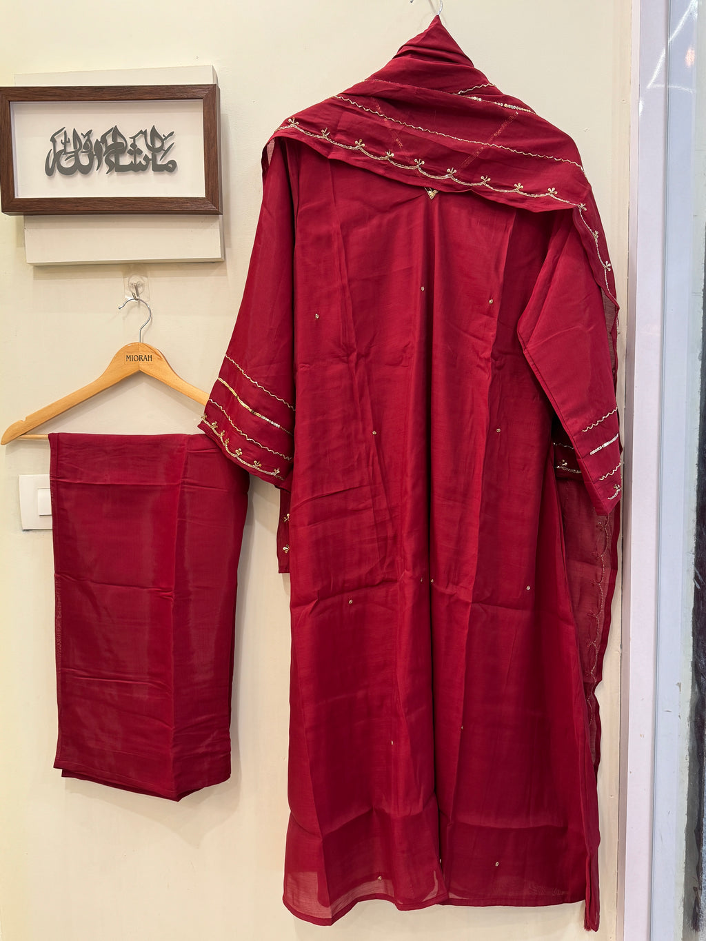 MZ2500- Designer silk suit