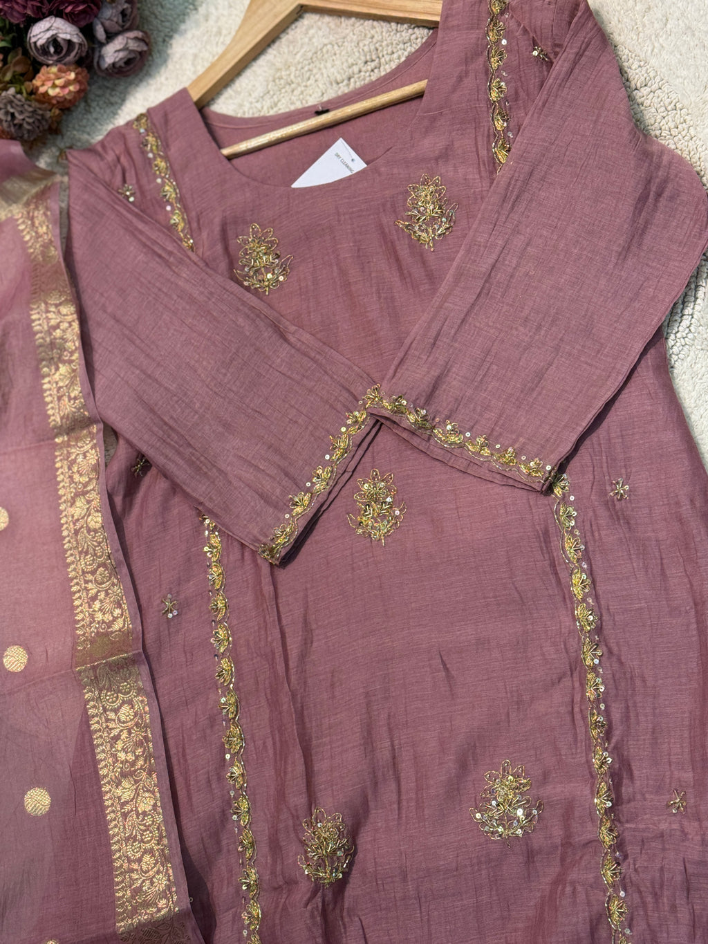 MZ276-Designer Mulchanderi suit