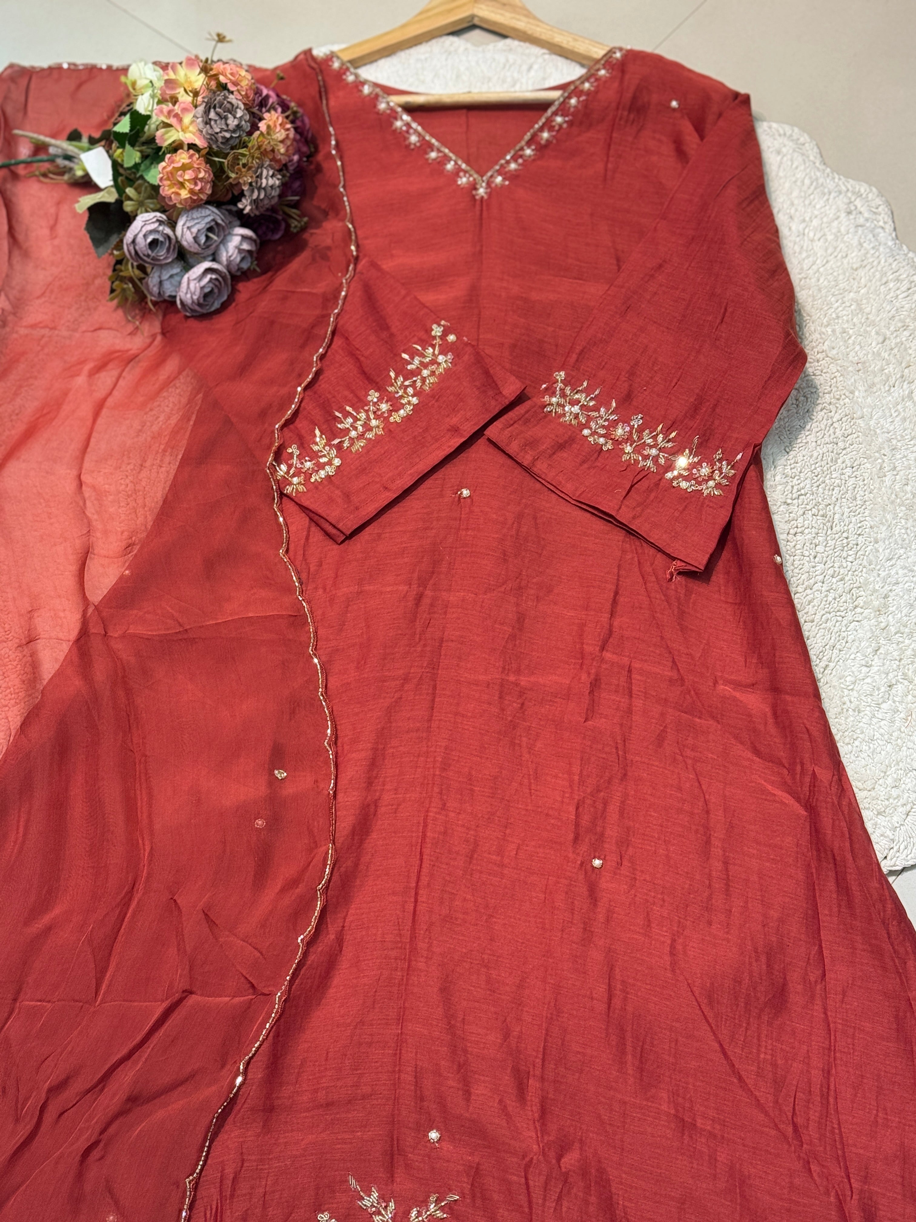 MZ251-Mulchanderi designer suits