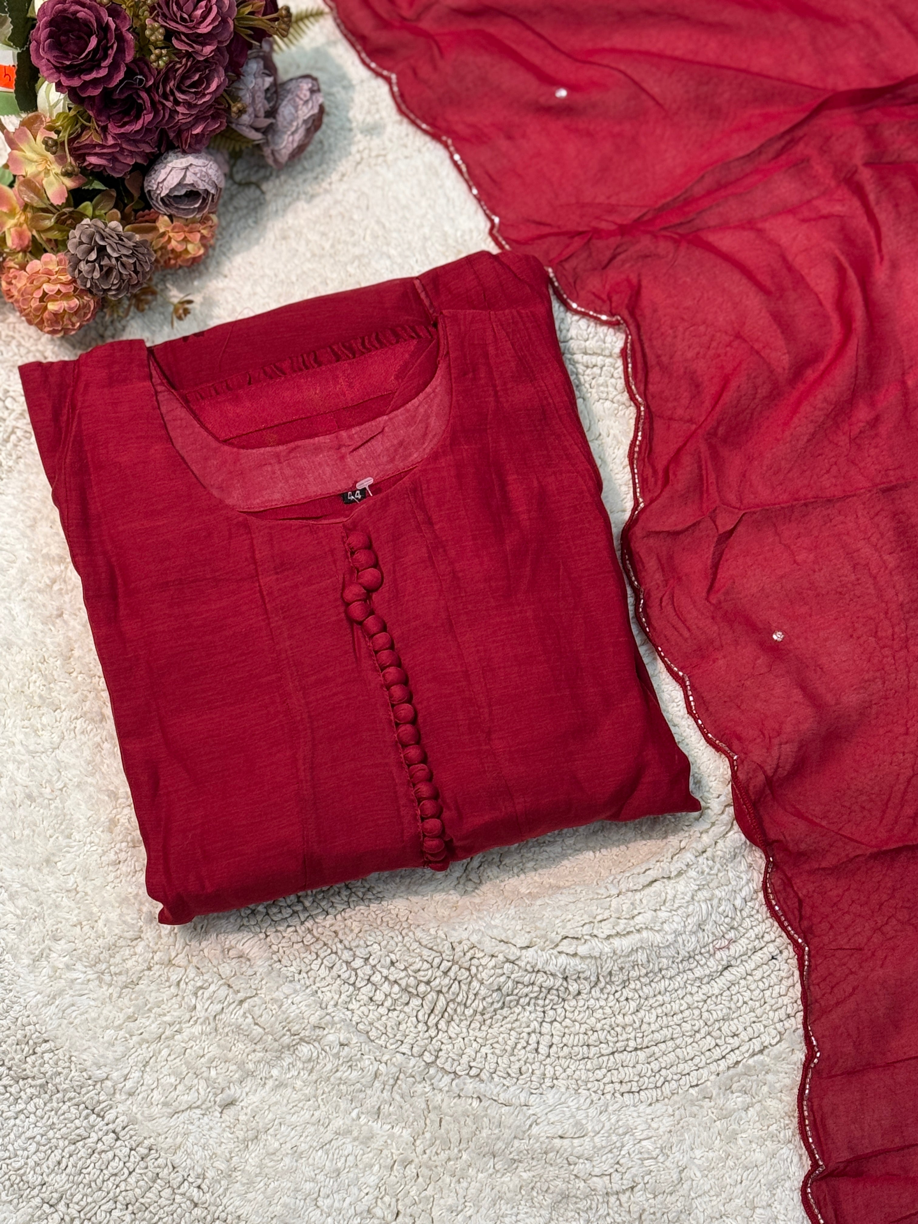 MZ267-Designer mulchanderi suit