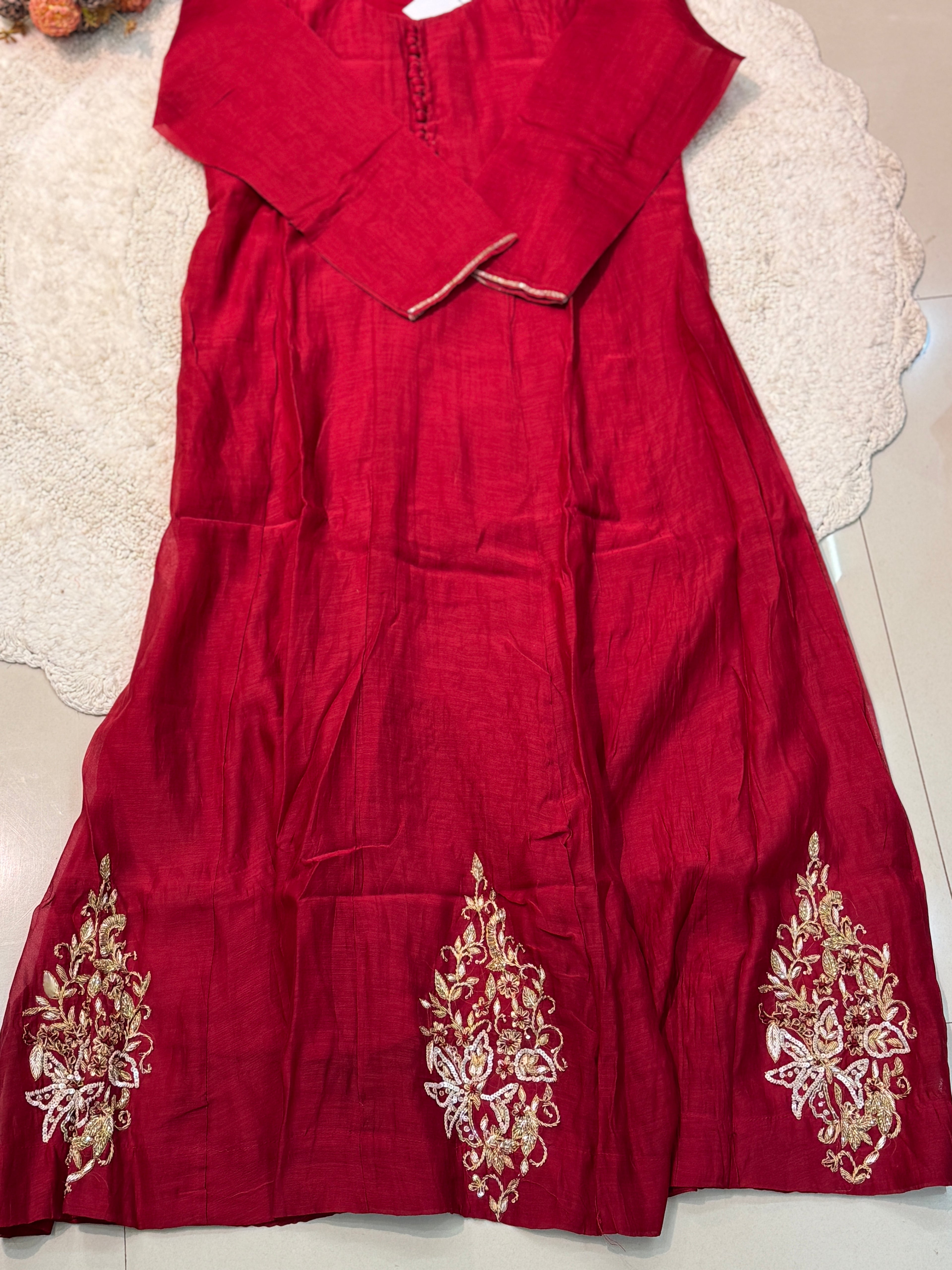 MZ267-Designer mulchanderi suit