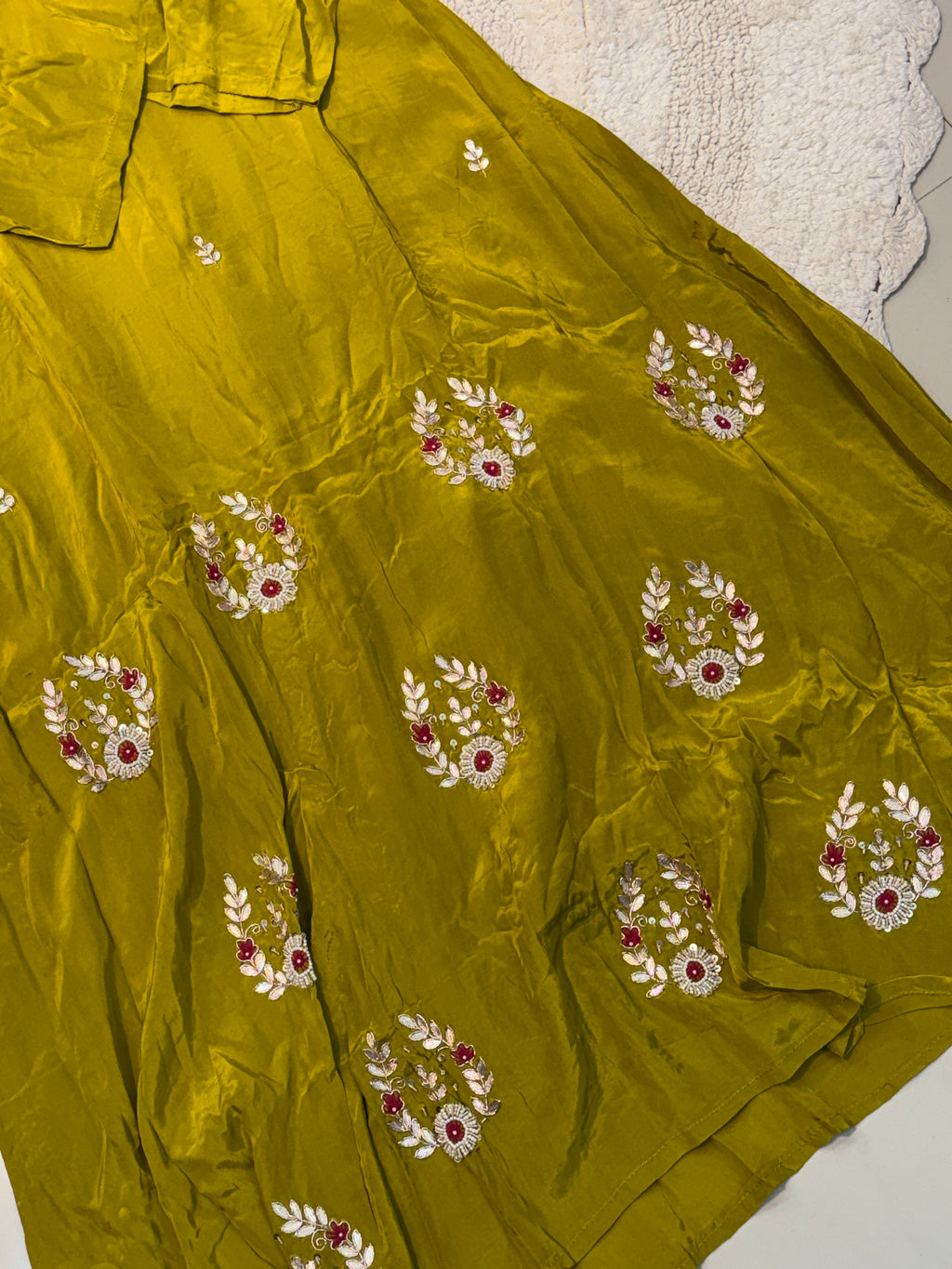 MZ269-Designer crape suit