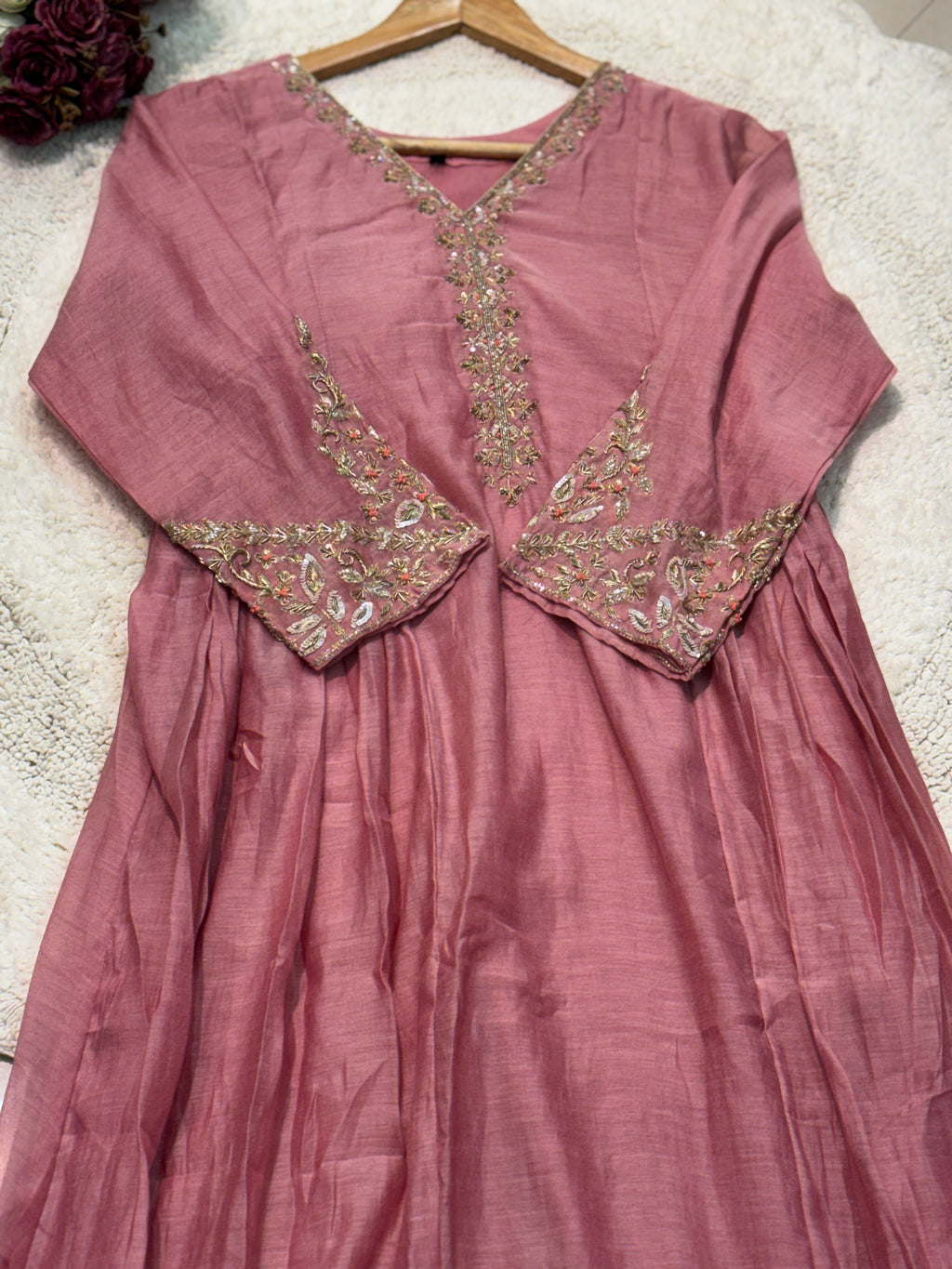 MZ249-Designer Mulchanderi suit