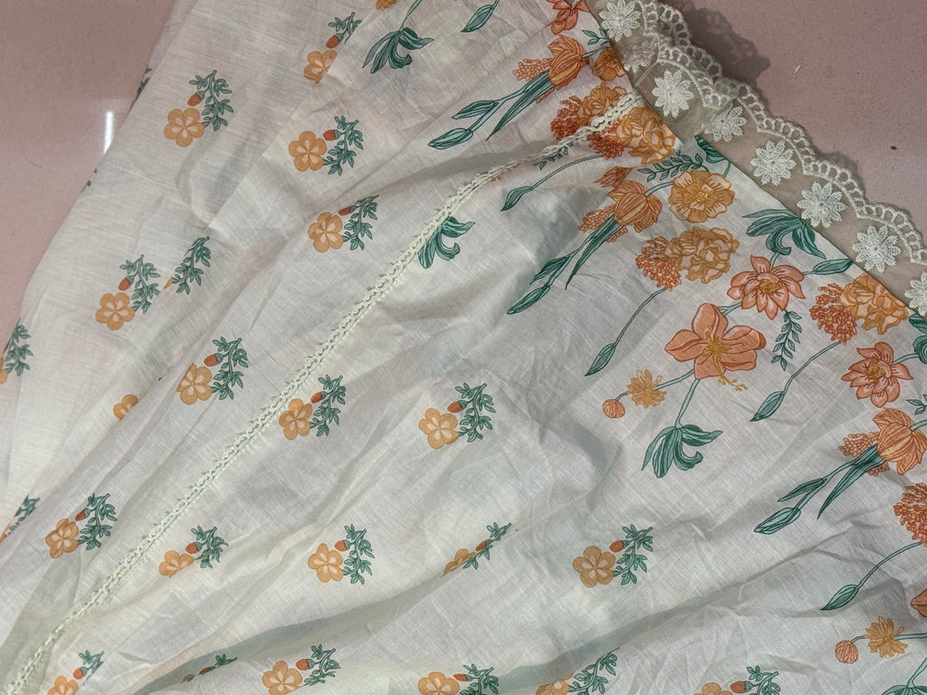 MZ2515-Designer mul cotton suit