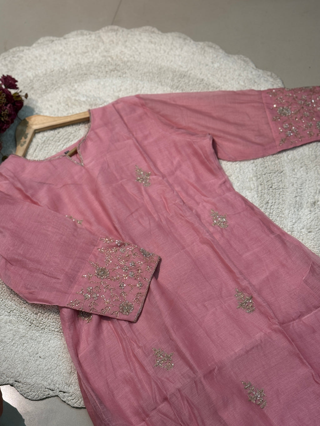 MZ2501-Designer Mulchanderi suit