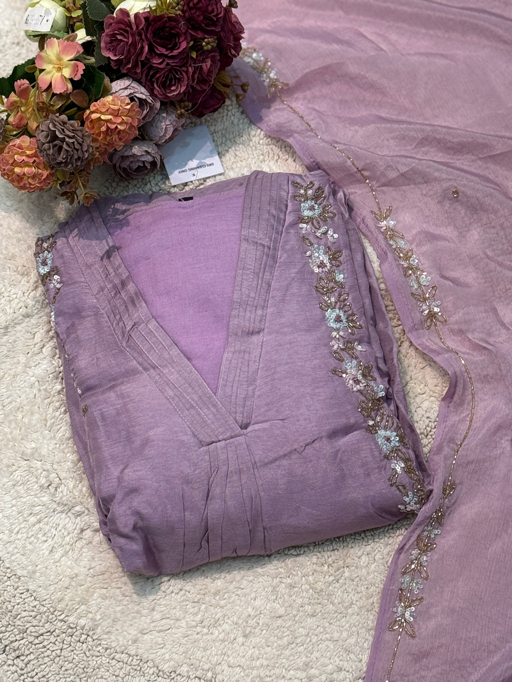 MZ2487-Designer silk anarkali suit