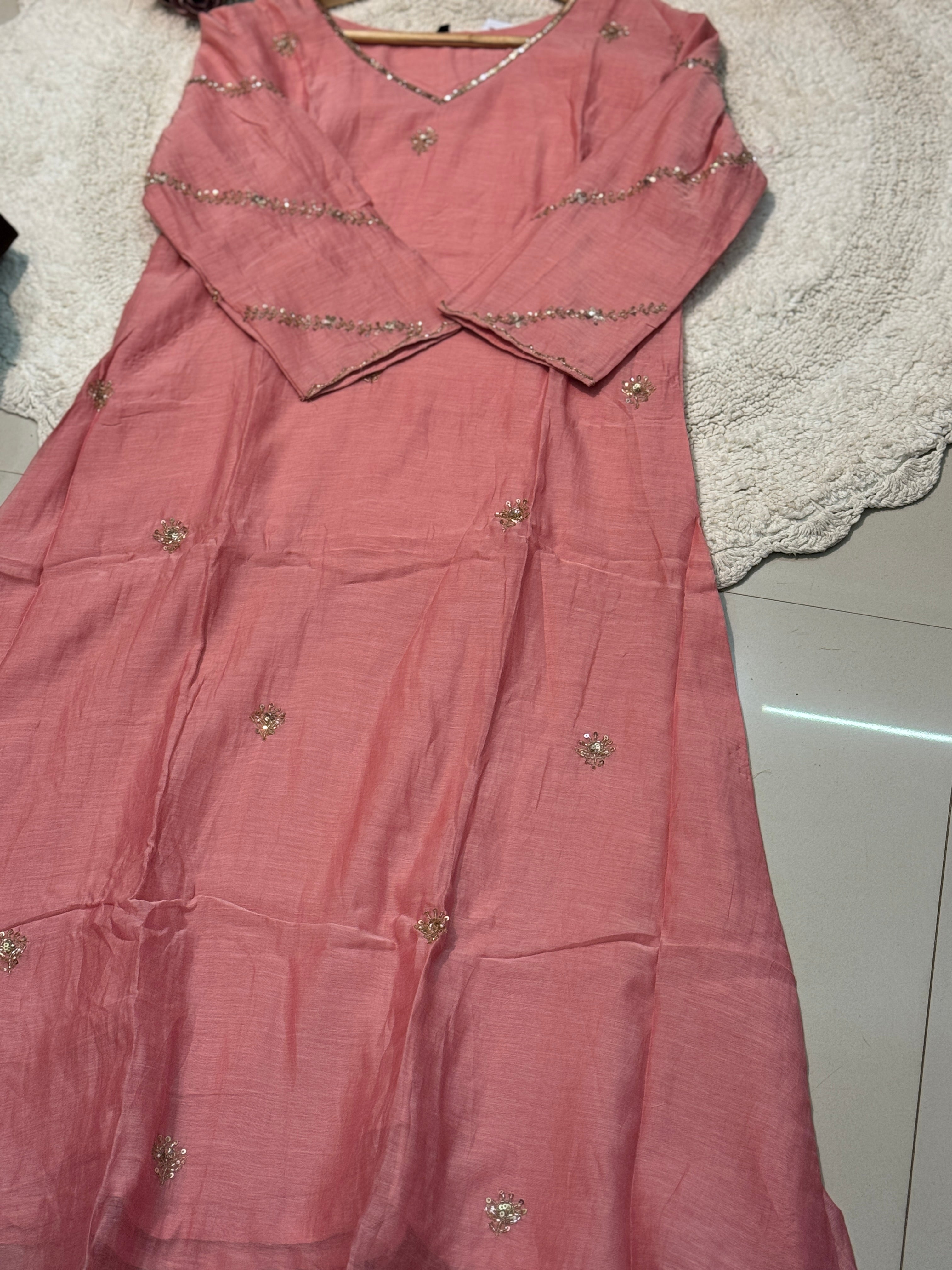 MZ2499-Designer Mul chanderi suit