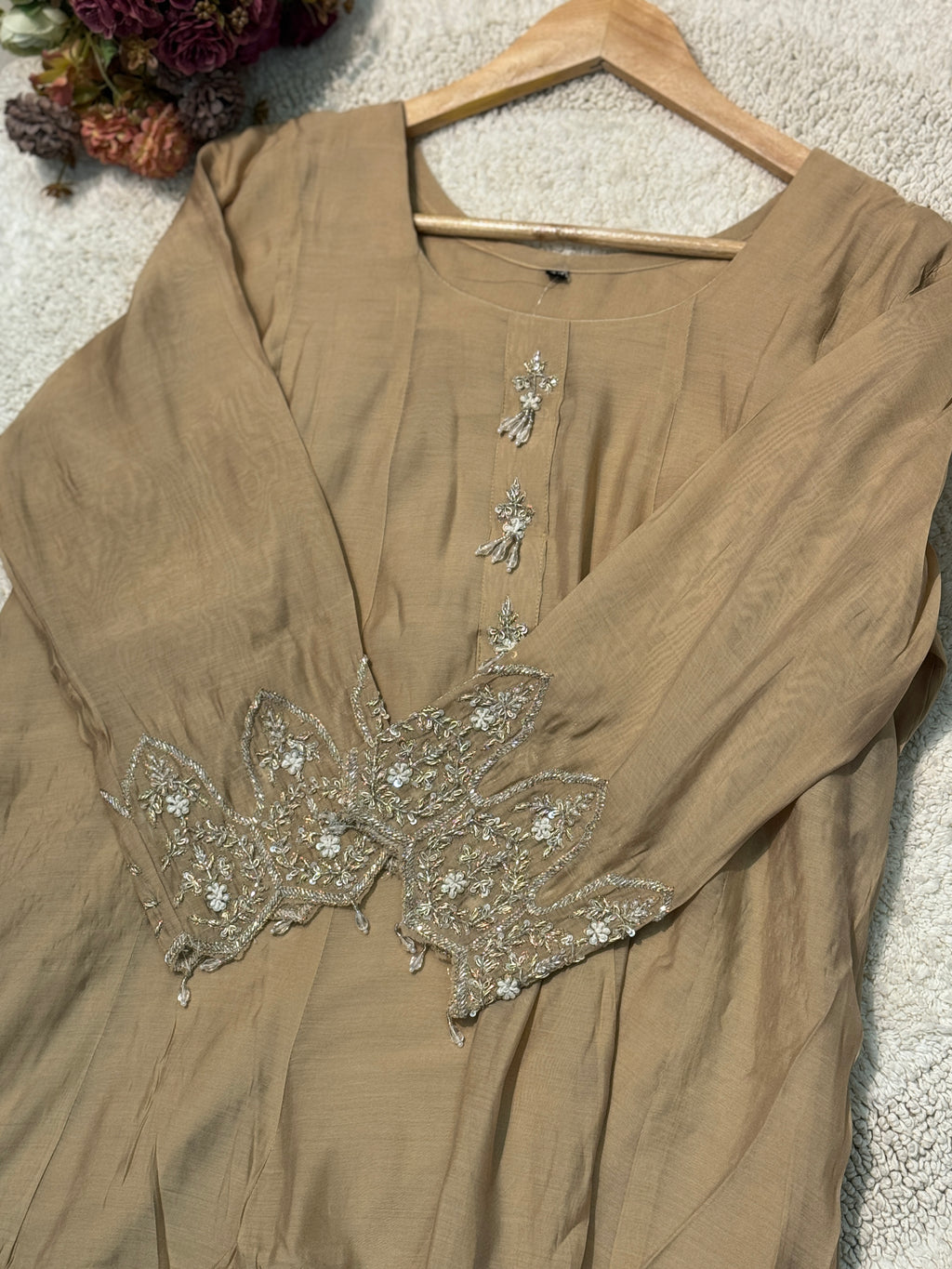 MZ2503- Designer Mul chanderi suit