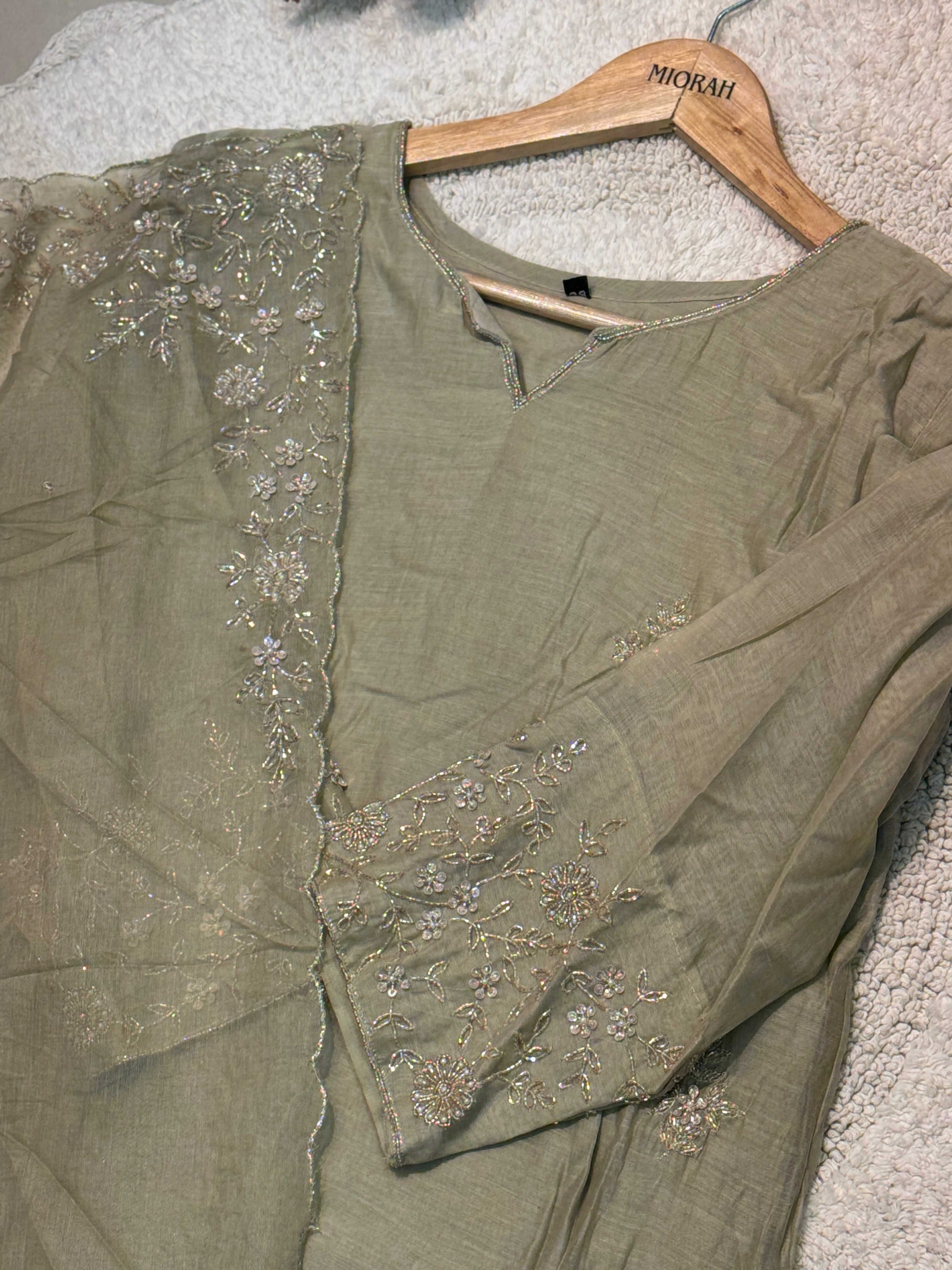 MZ2501-Designer Mulchanderi suit