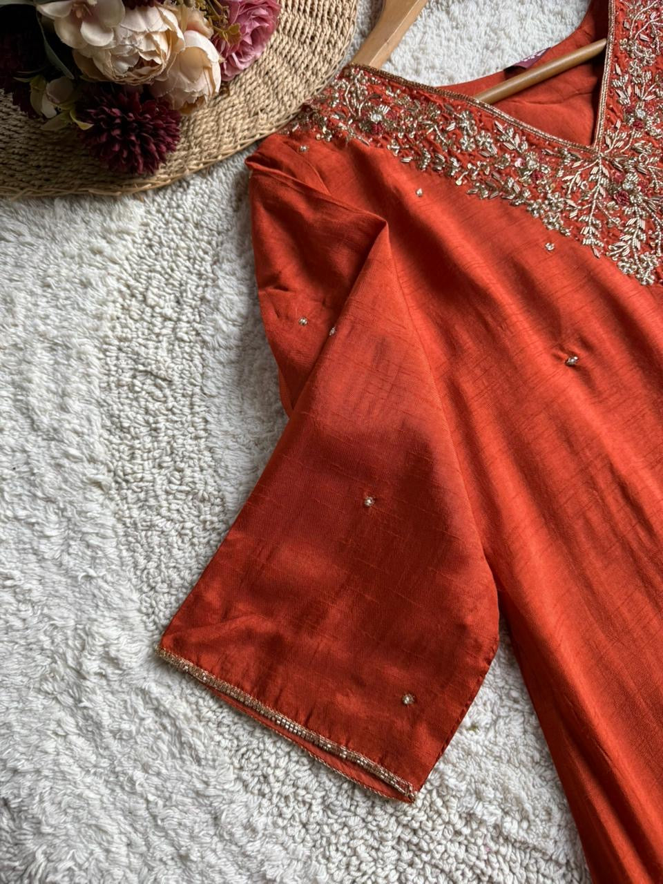 MZ290-Designer silk suit