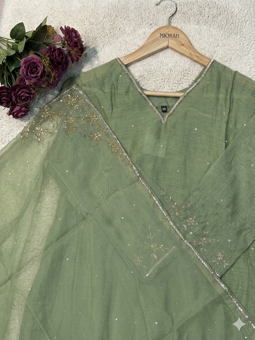 MZ2518-Designer Mul chanderi suit