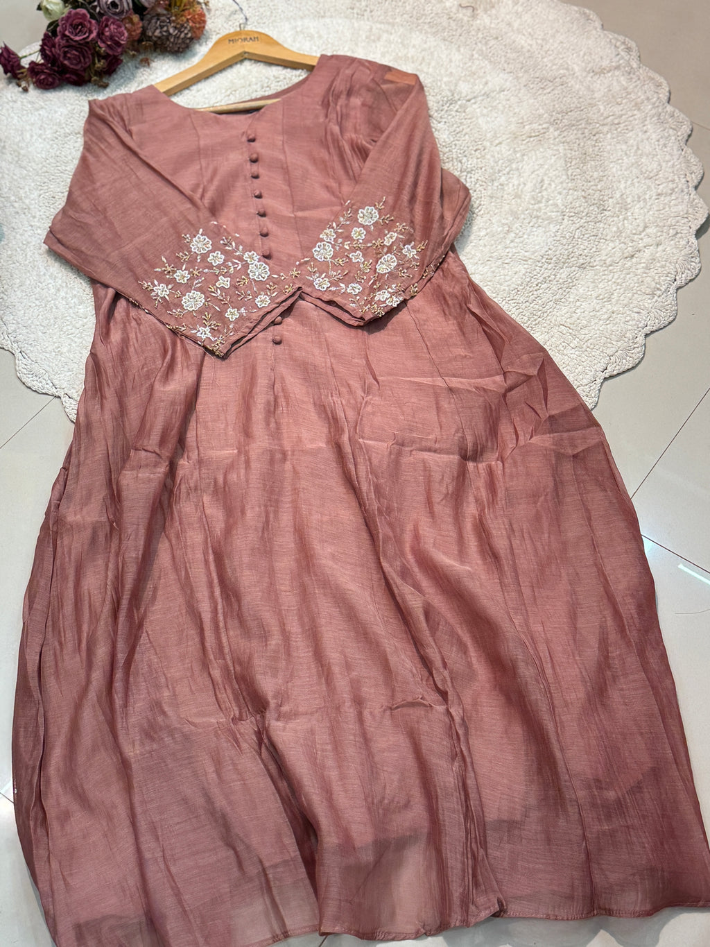 MZ2519-Designer mul chanderi suit