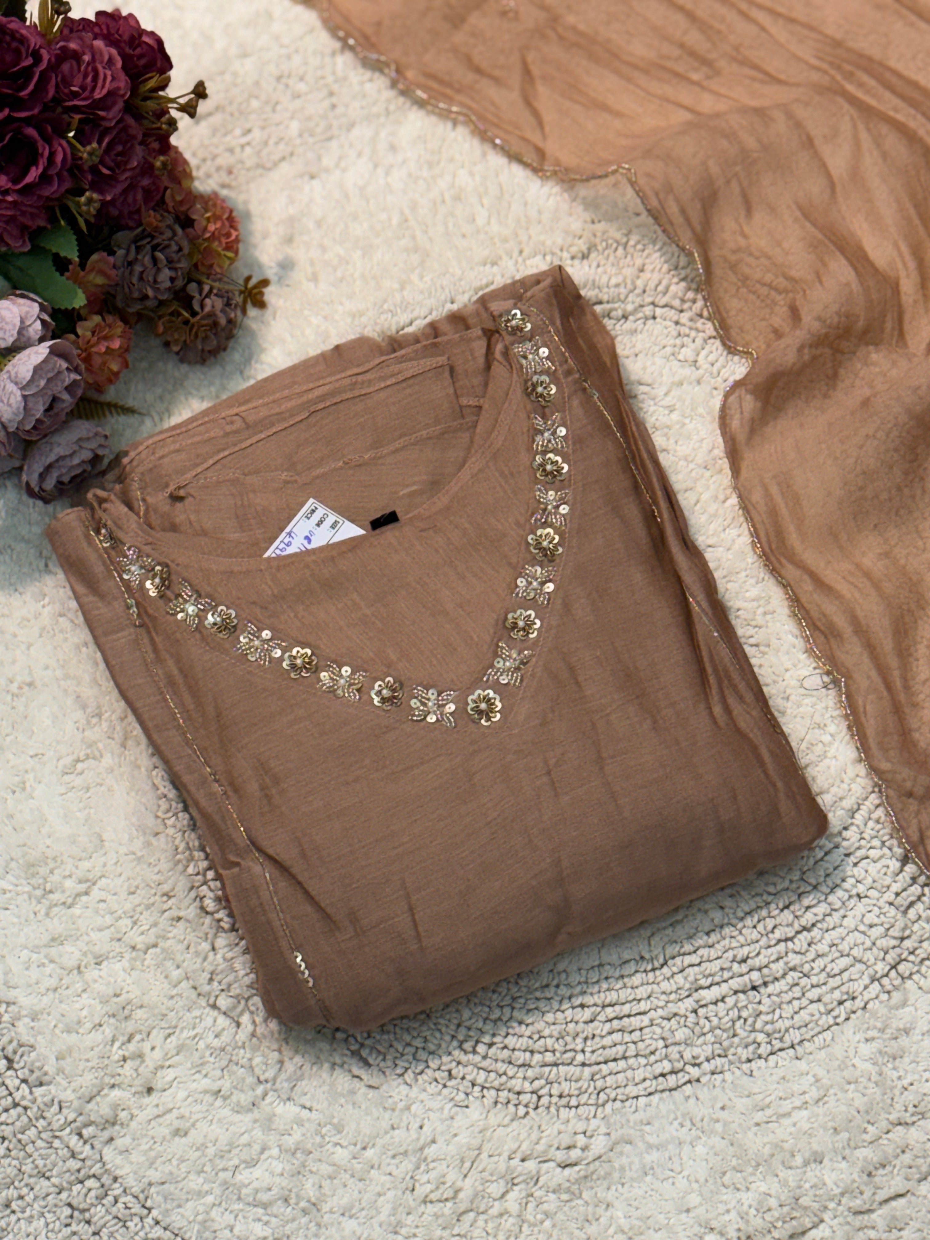 MZ247-Mulchanderi designer suit