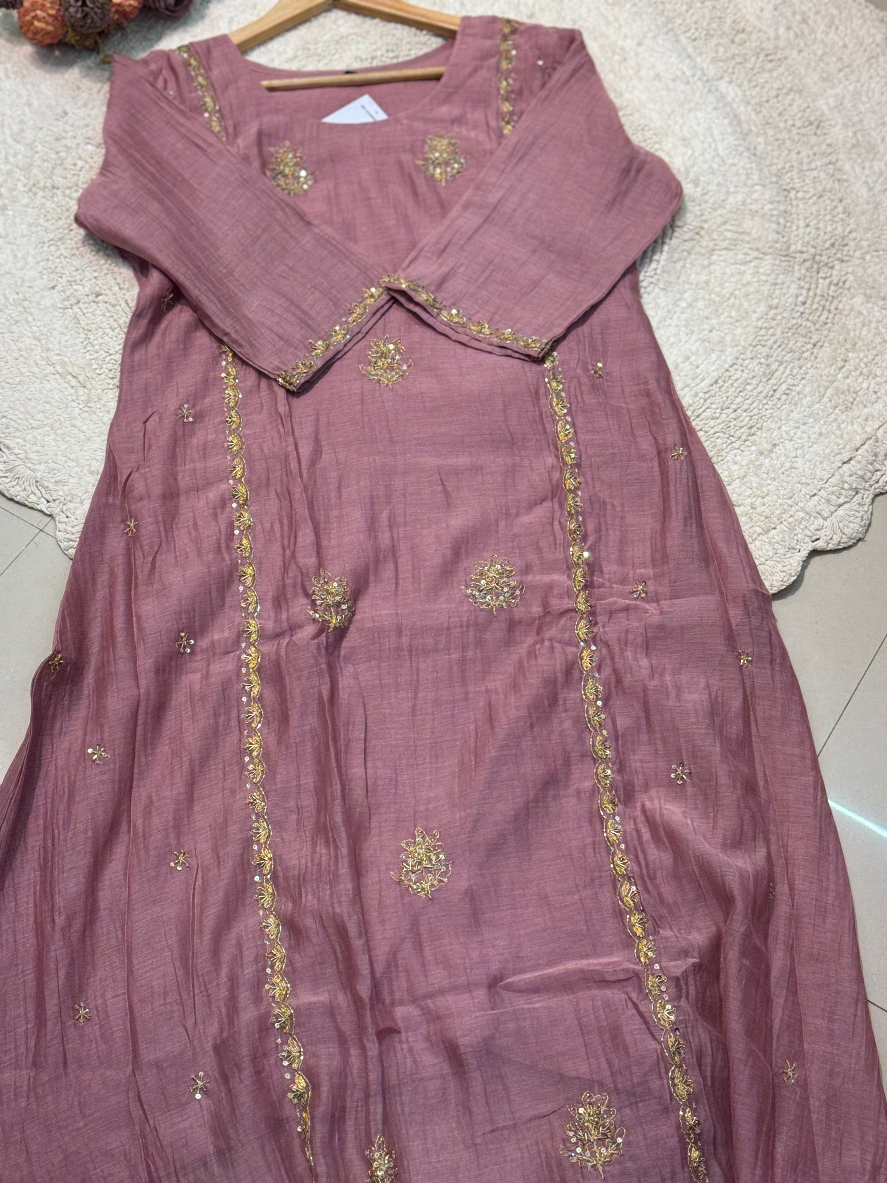 MZ276-Designer Mulchanderi suit