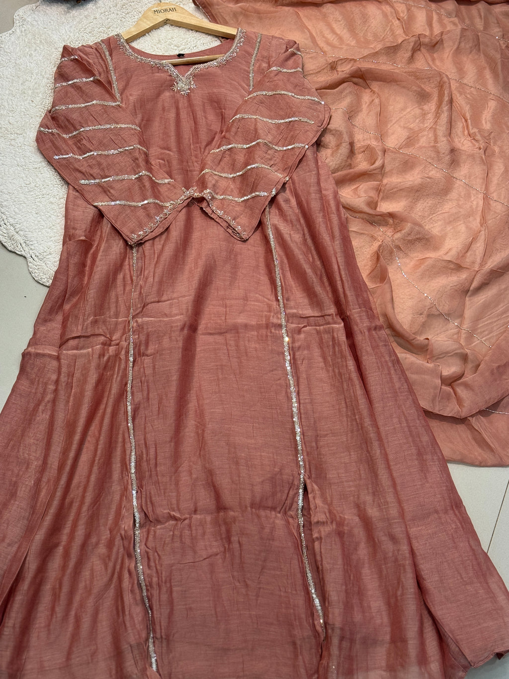 MZ245-Mulchanderi designer suit
