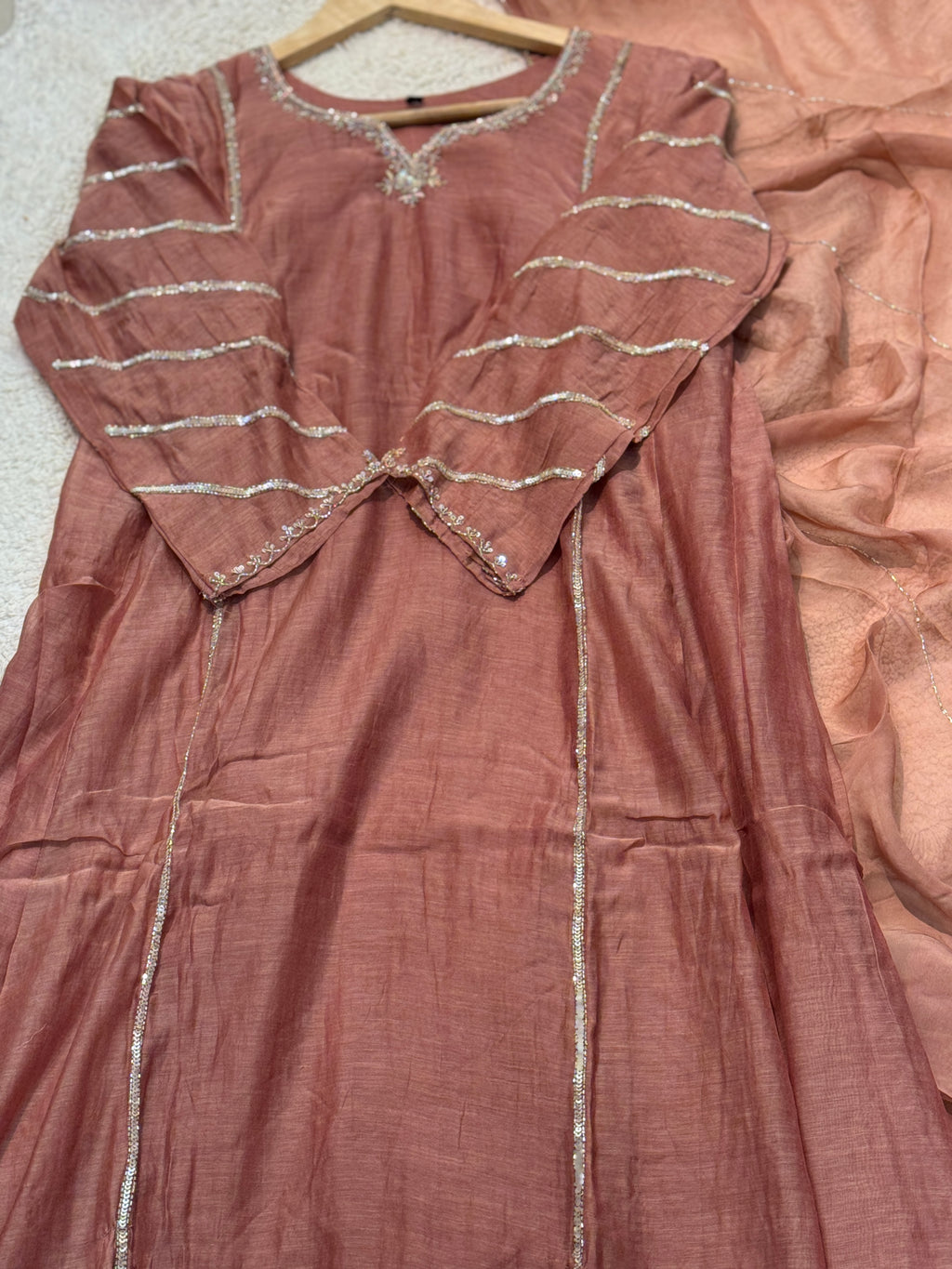 MZ245-Mulchanderi designer suit