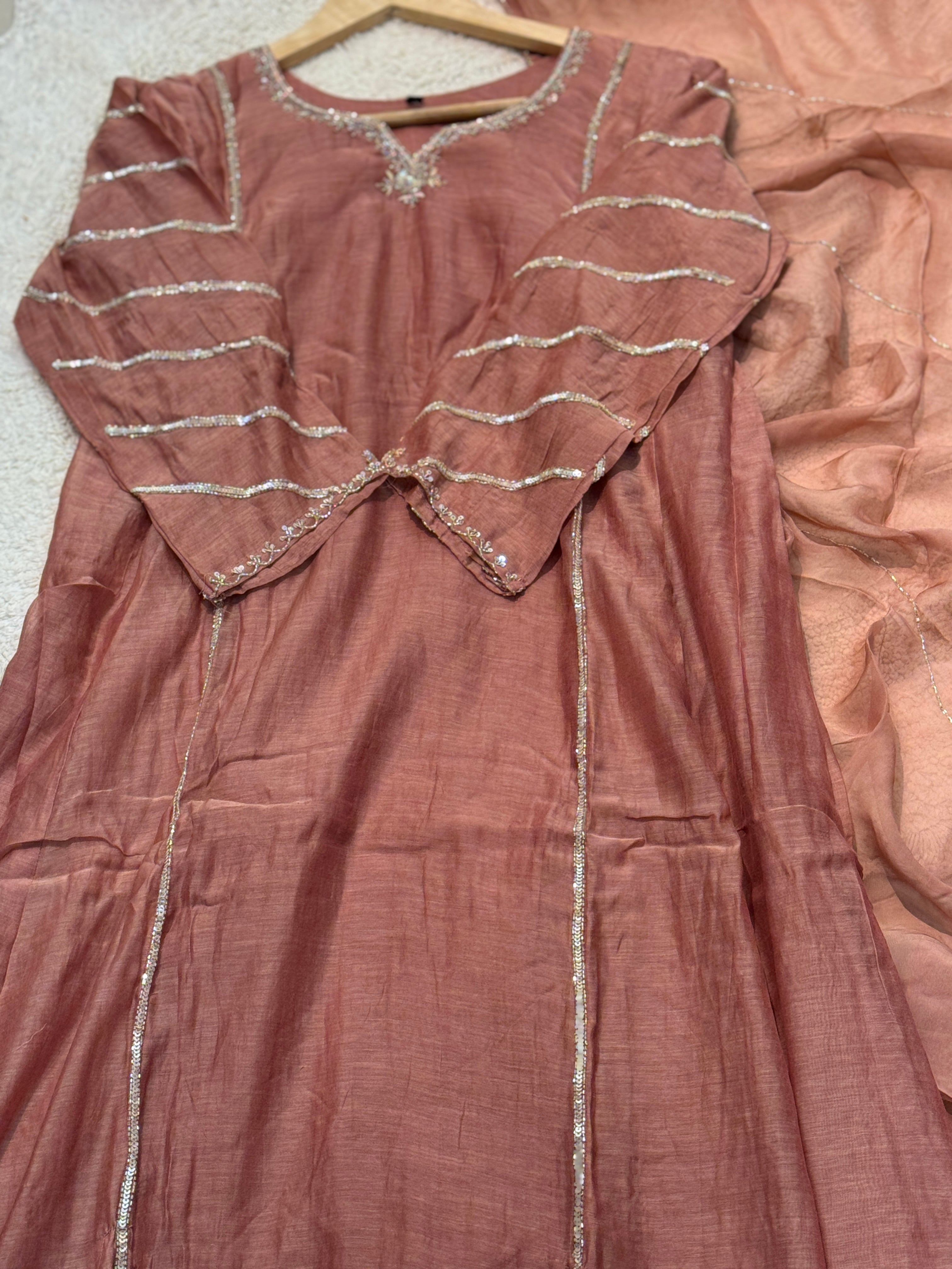 MZ245-Mulchanderi designer suit