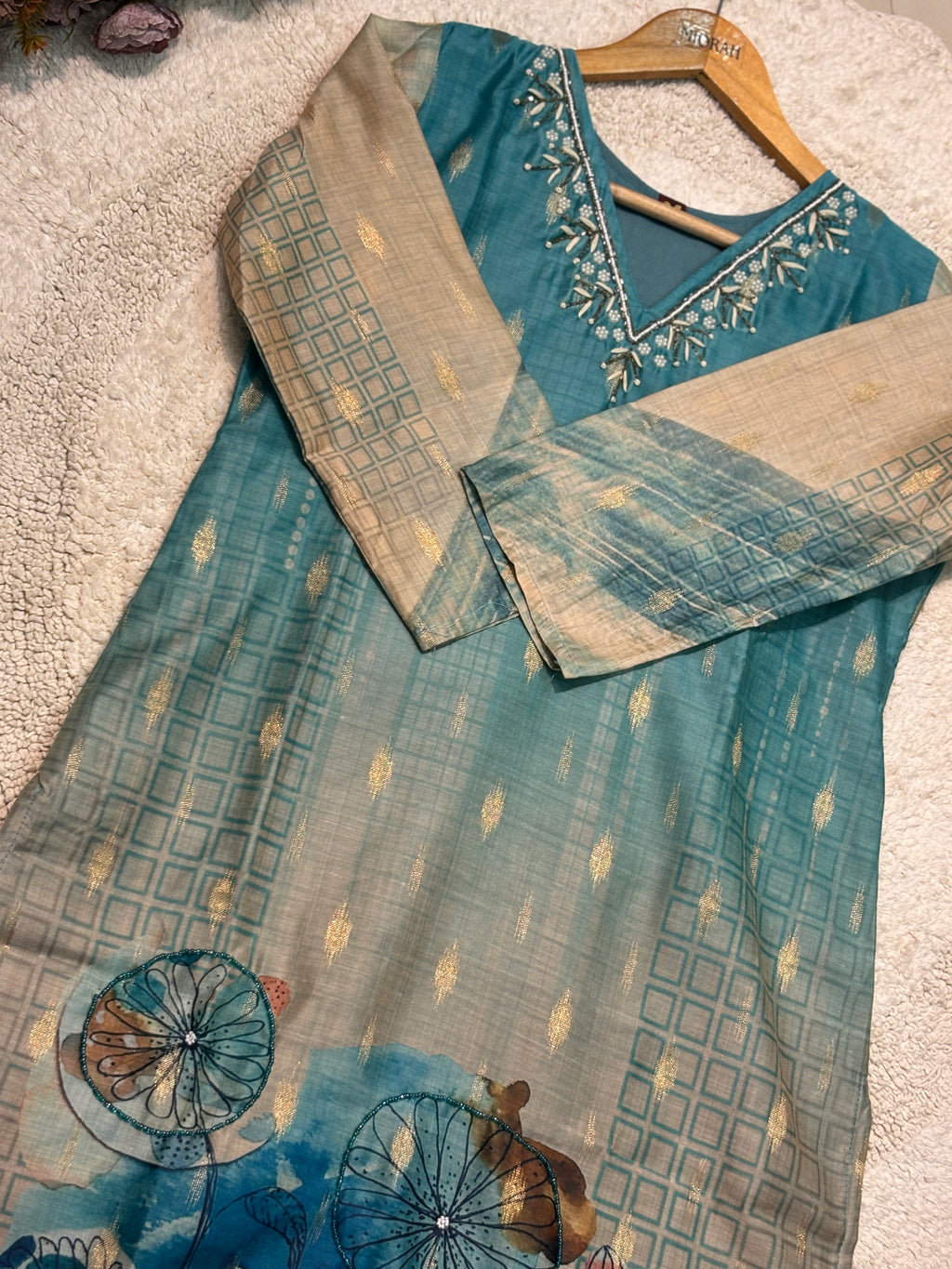 MZ2532-silk suit