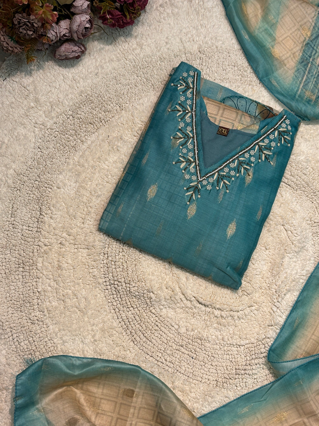 MZ2532-silk suit