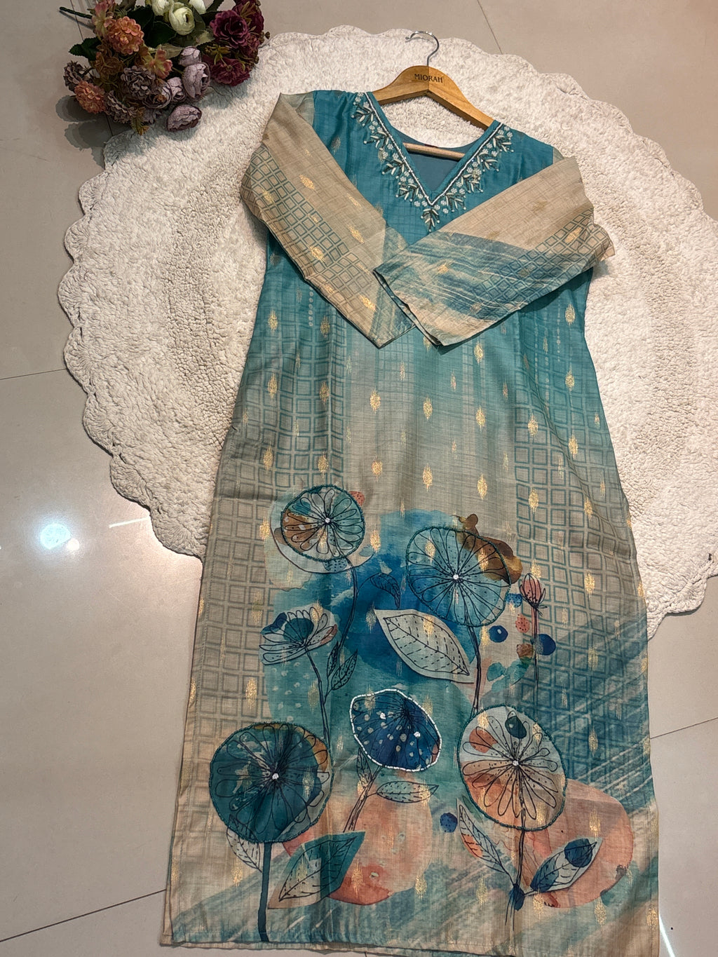 MZ2532-silk suit