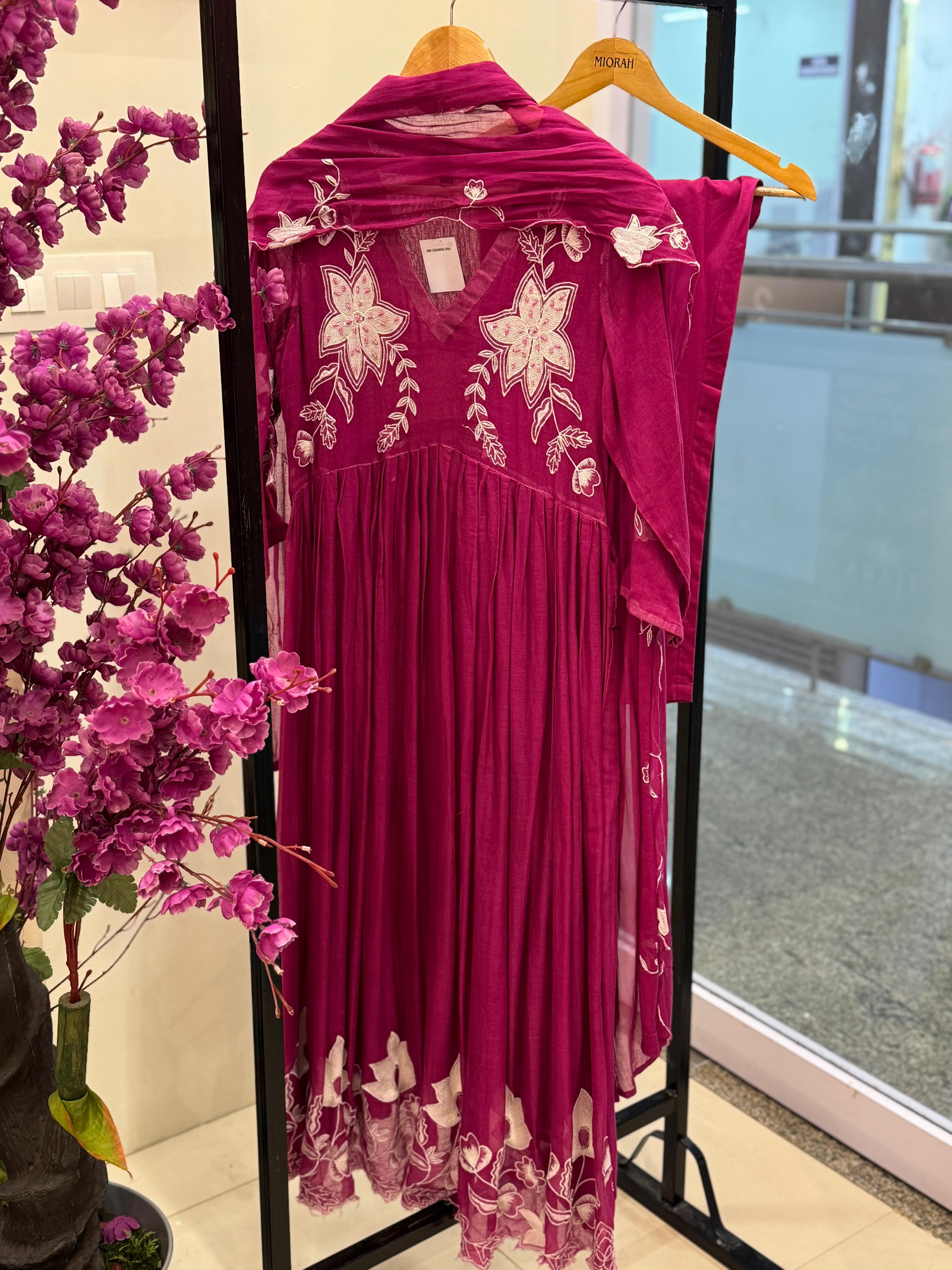 Mul Cotton Anarkili set