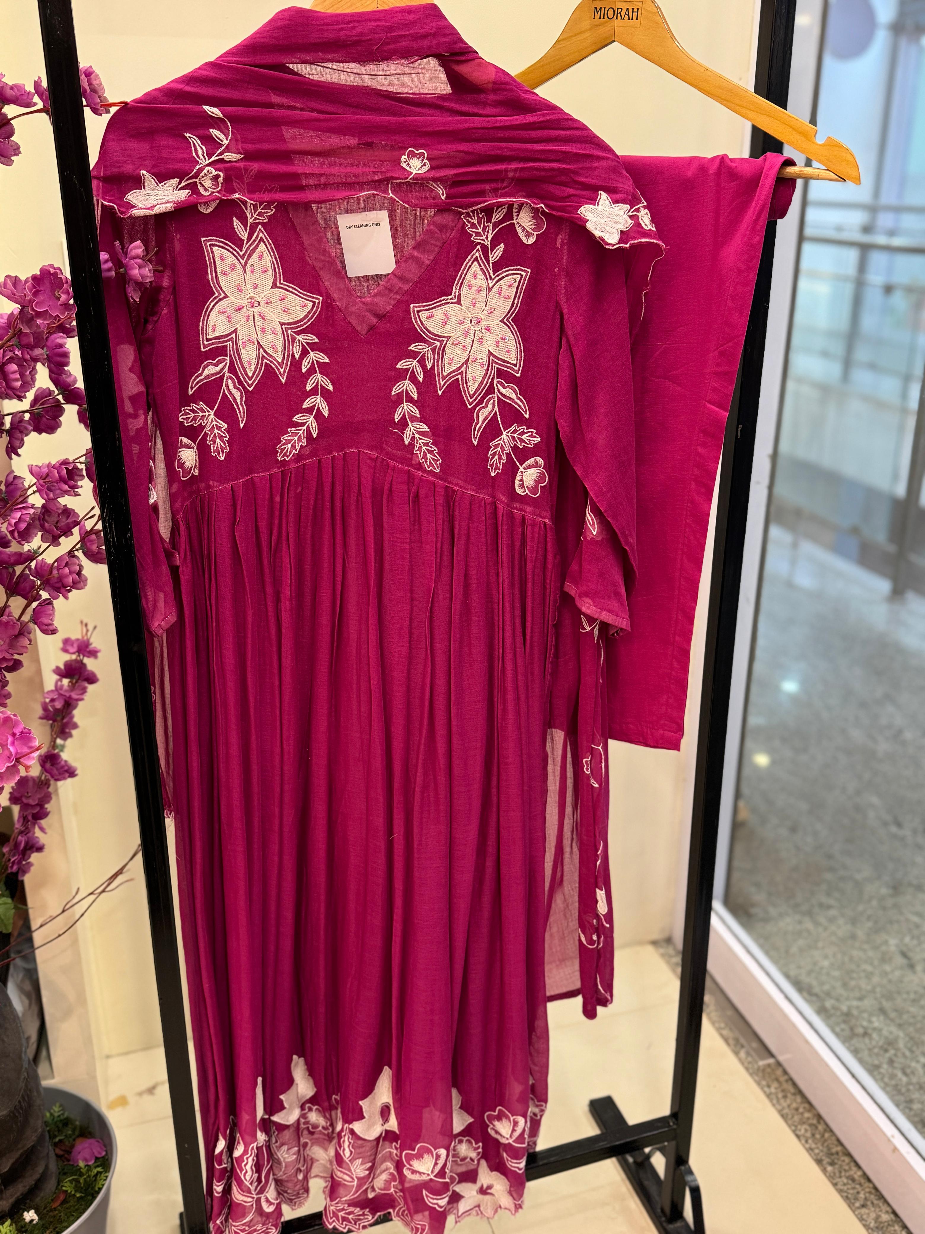 Mul Cotton Anarkili set