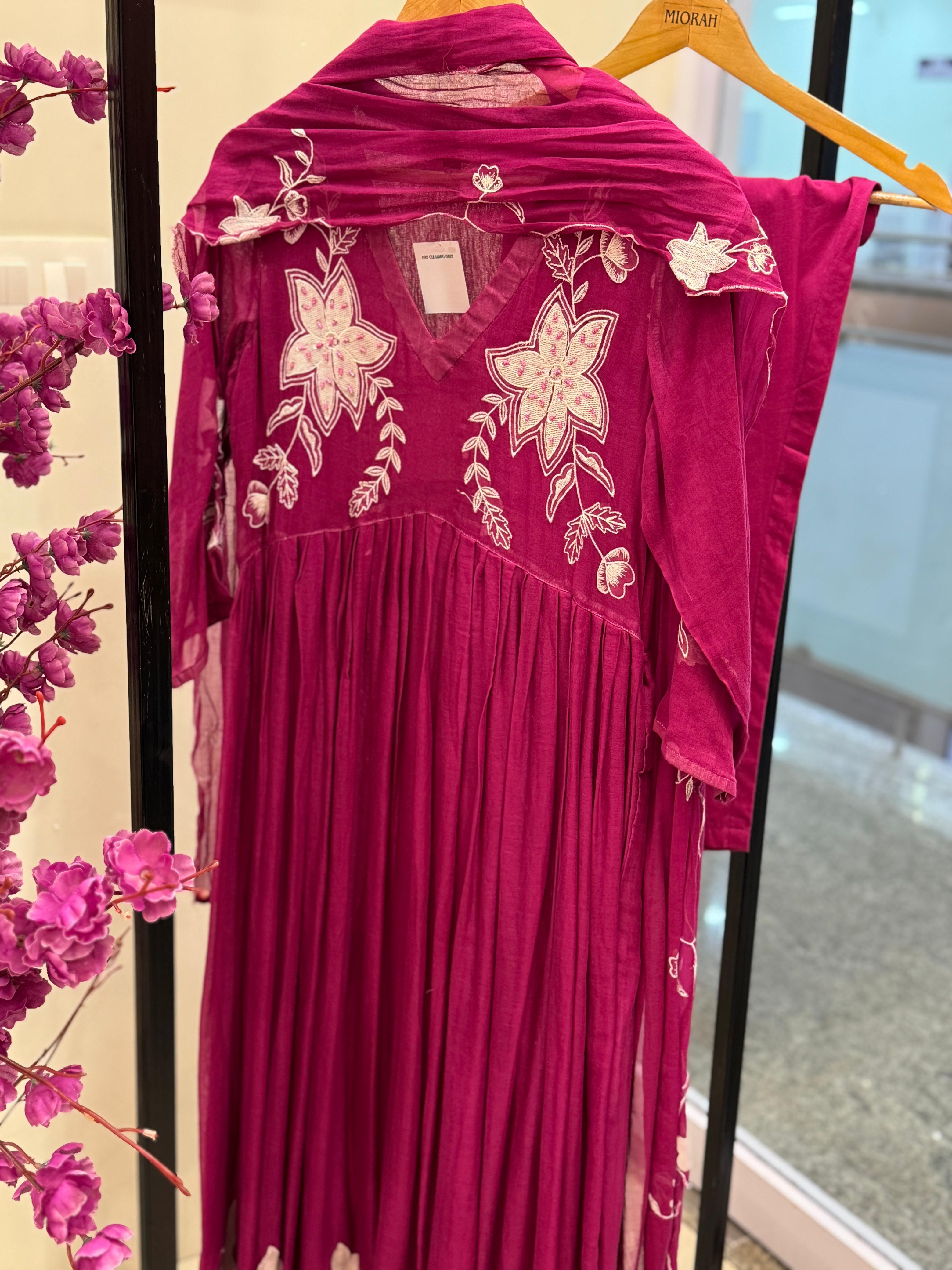 Mul Cotton Anarkili set