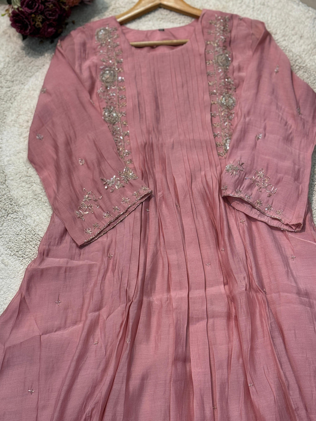 MZ246-Mulchanderi handwork suits