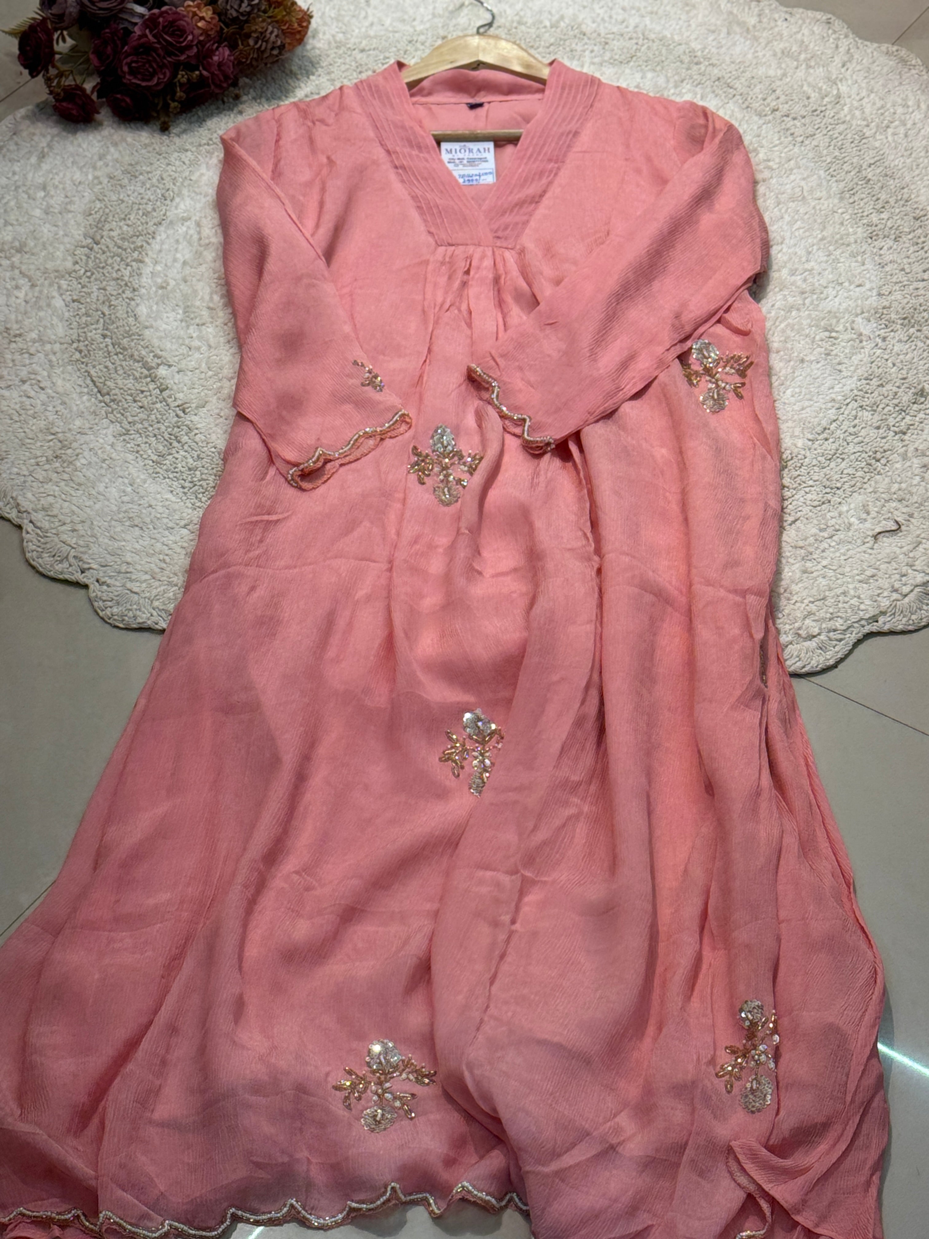 MZ2519-Chinnon Aline set