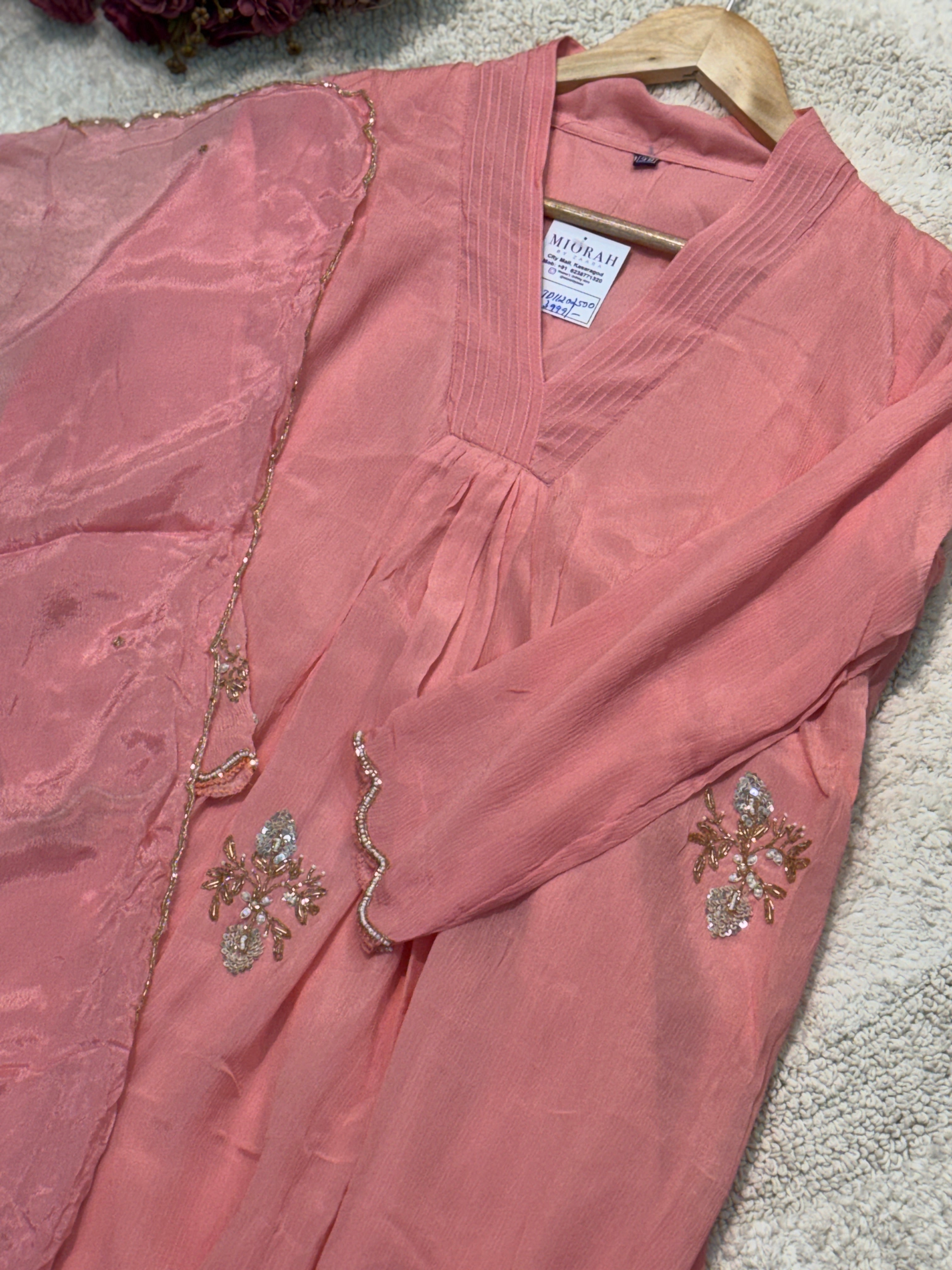 MZ2519-Chinnon Aline set