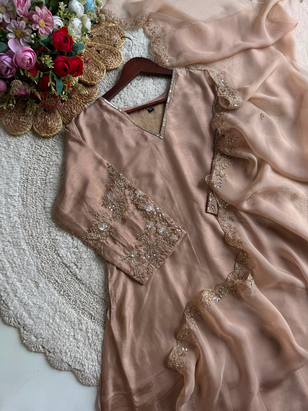 MZ2524-premium russian silk suit