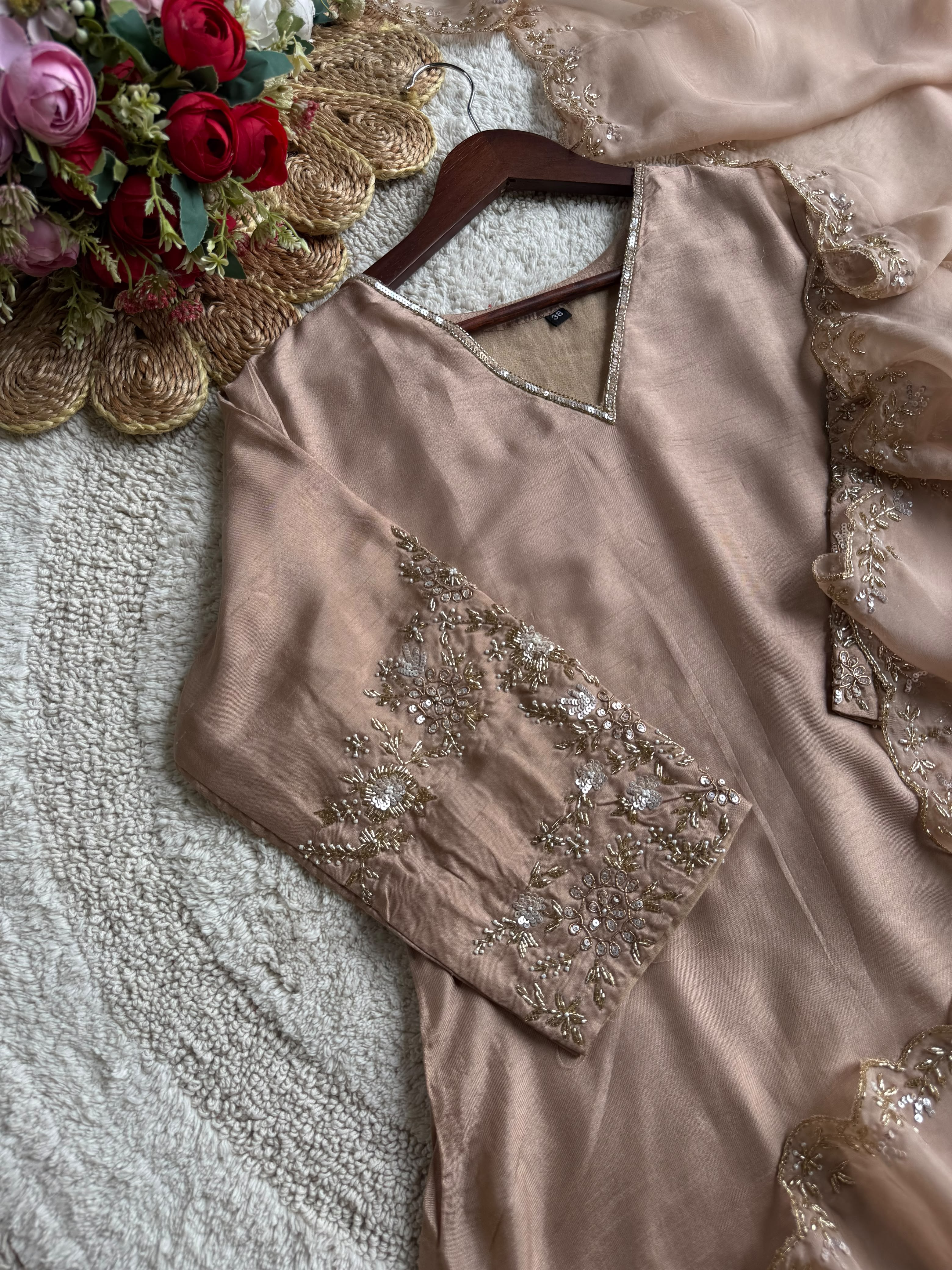 MZ2524-premium russian silk suit